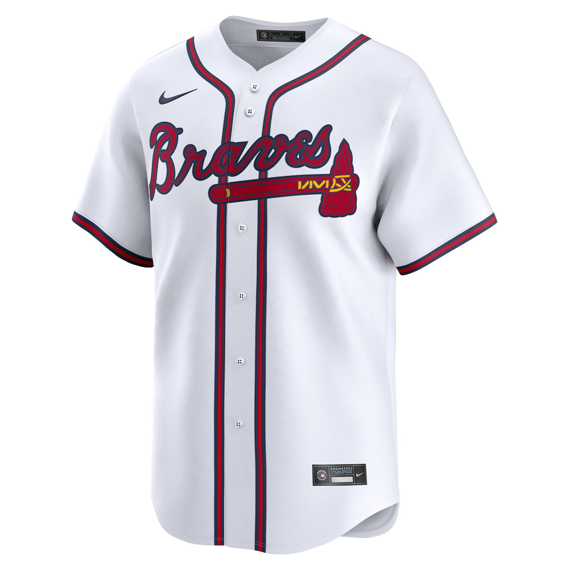 Atlanta Braves White Home Limited MLB Jersey Youth