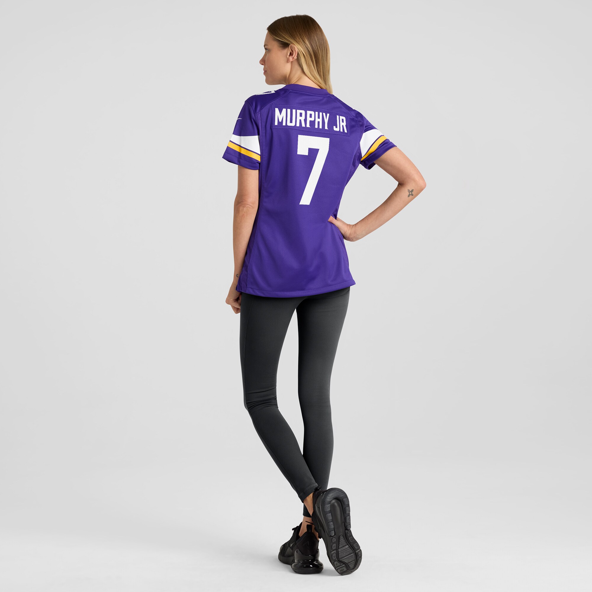 Minnesota Vikings Byron Murphy Jr. Purple Game NFL Jersey Women's