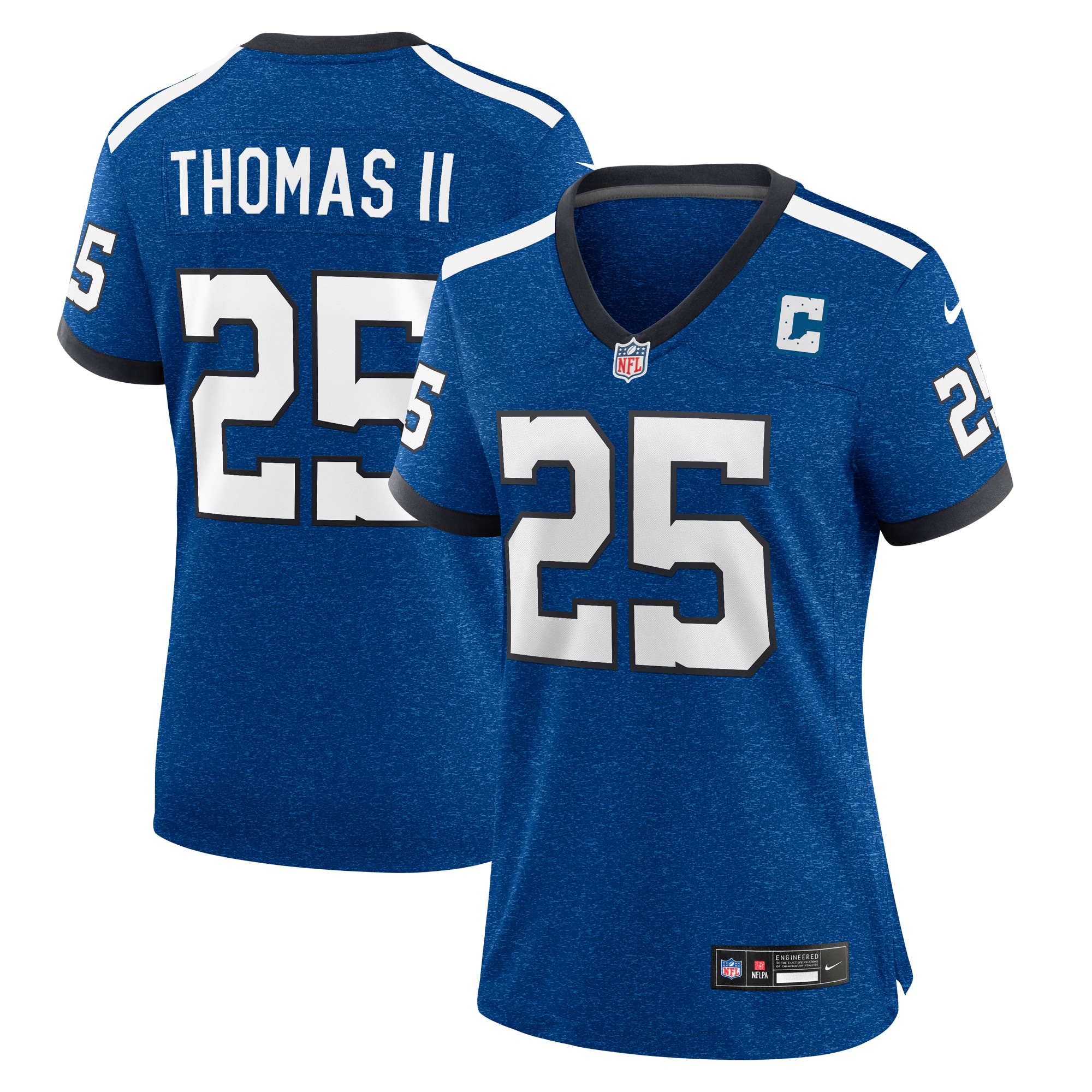 Indianapolis Colts Rodney Thomas II Royal Indiana Nights Alternate Game NFL Jersey Women's