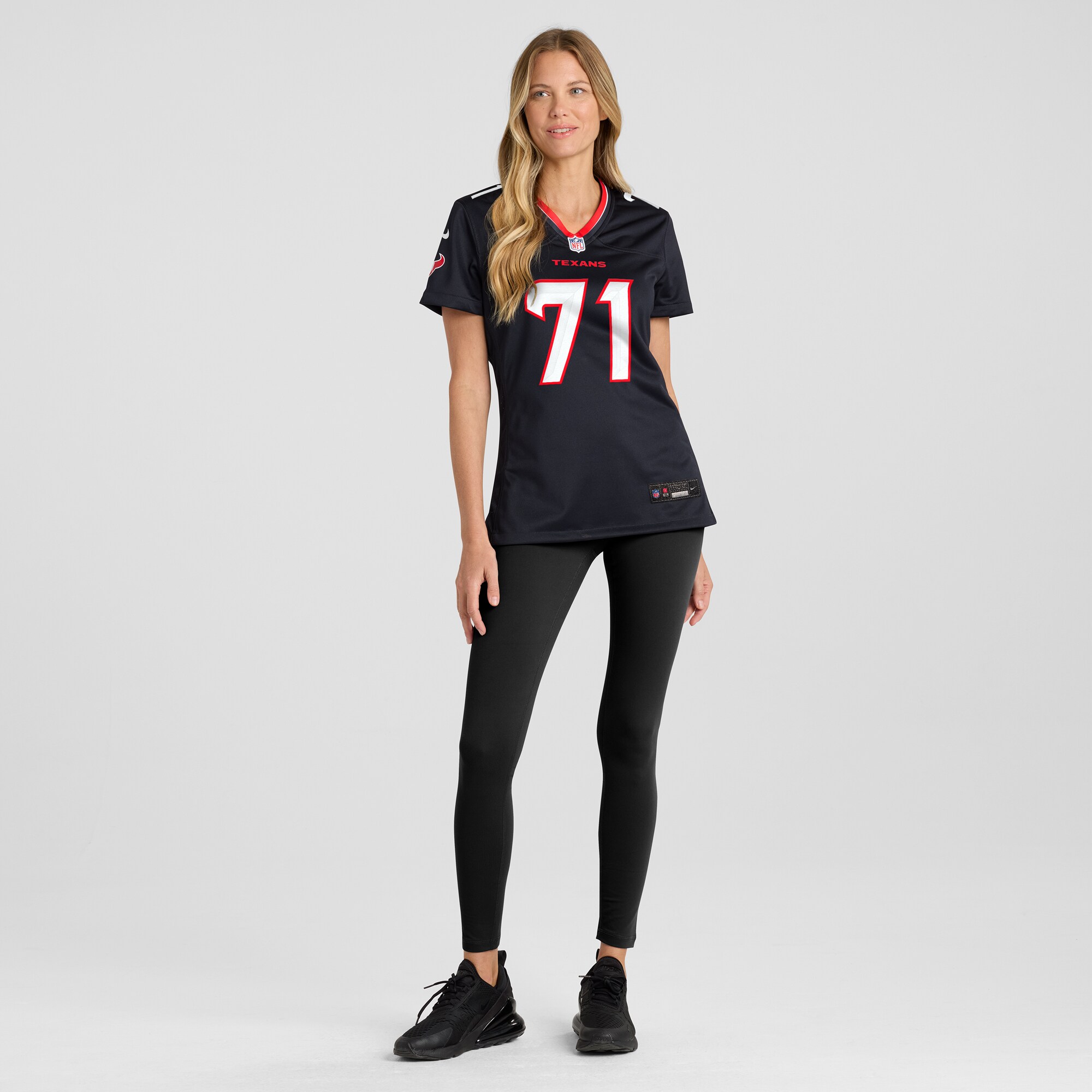 Houston Texans Tytus Howard Navy Team Game NFL Jersey Women's