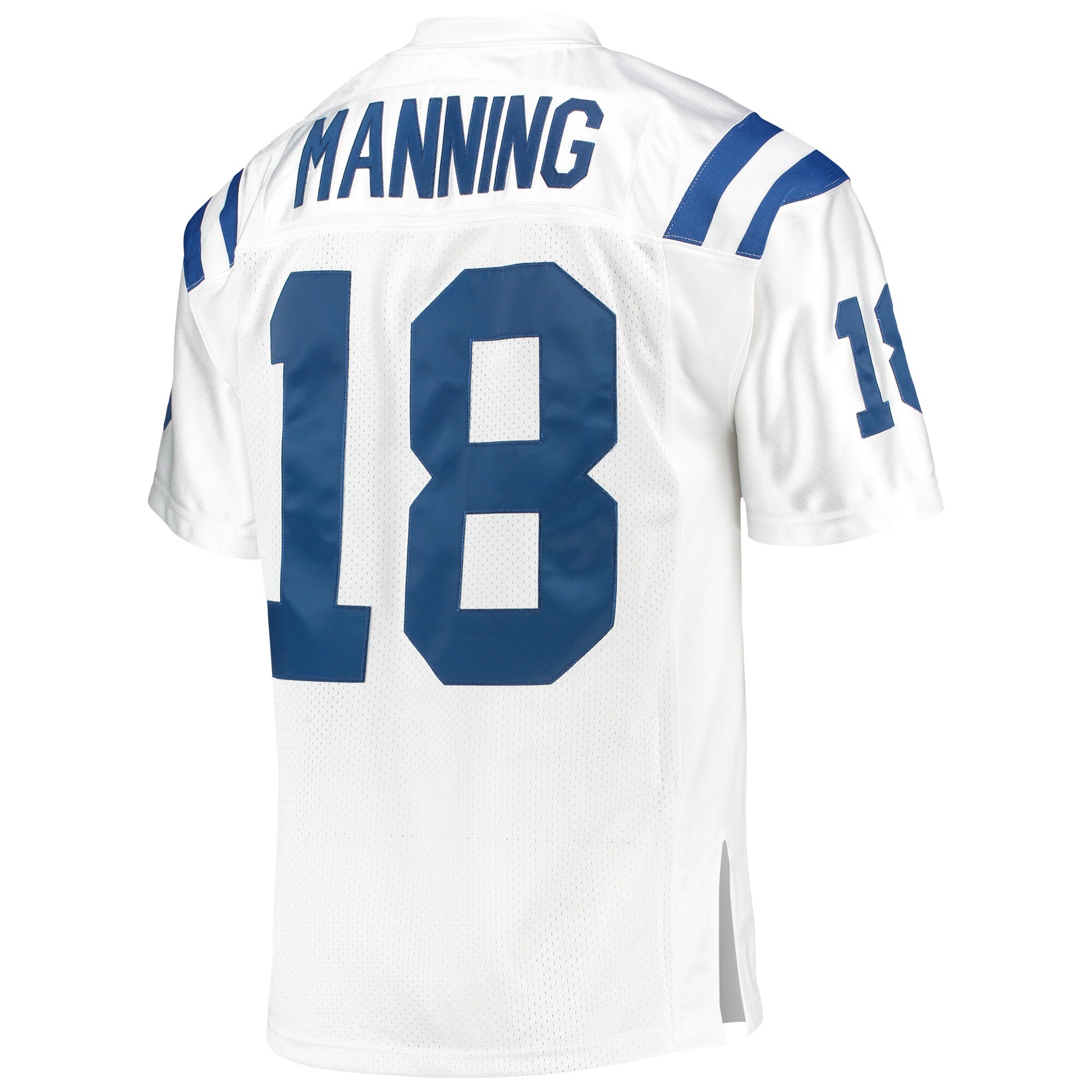 Indianapolis Colts 2006 Peyton Manning Mitchell Ness White Throwback Retired Player NFL Jersey Men's