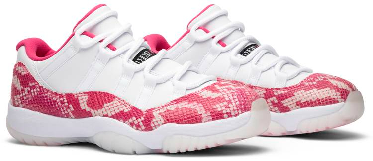 Wmns Air Jordan 11 Retro Low Pink Snakeskin AH7860-106