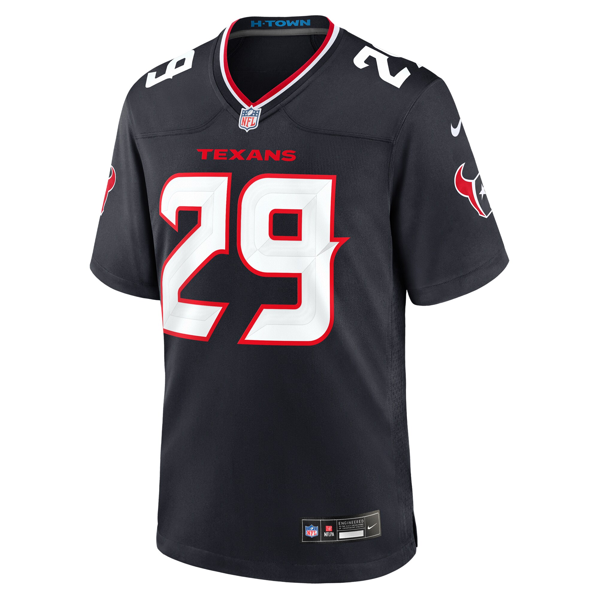Houston Texans M.J. Stewart Navy Team Game NFL Jersey Men's