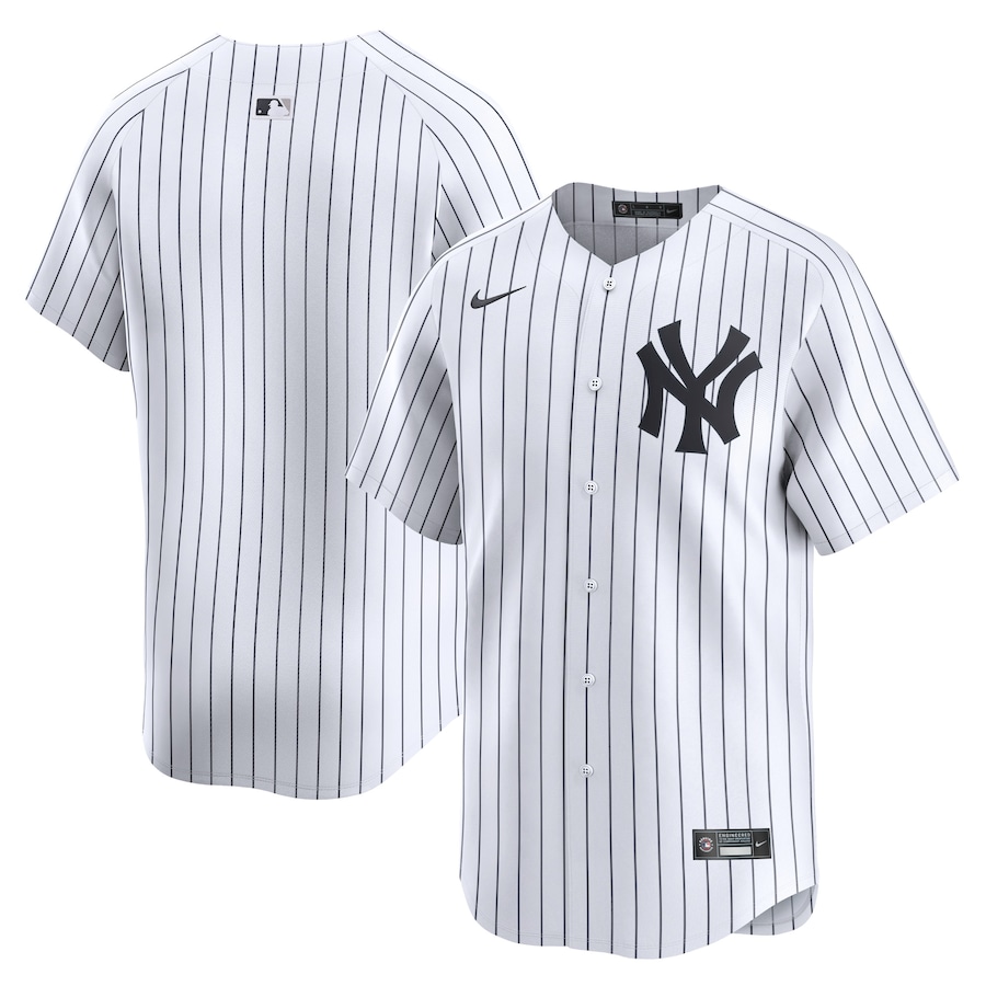 New York Yankees Youth Home Limited Jersey White