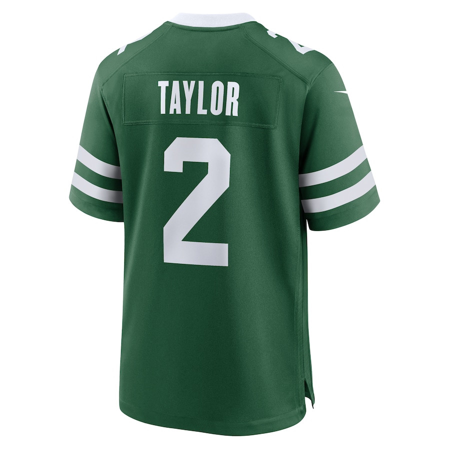 Tyrod Taylor 2 New York Jets Team Game Legacy Green NFL Jersey Men's