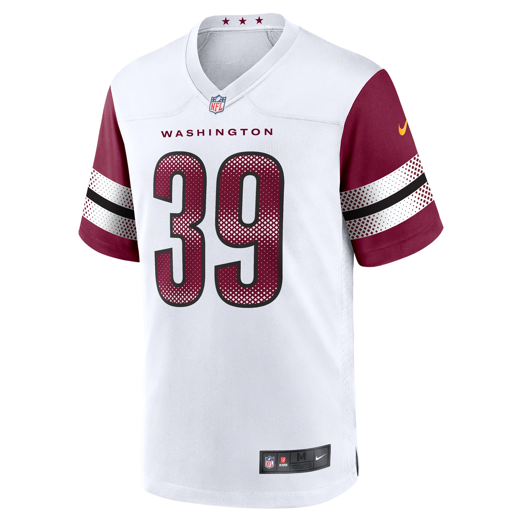 Washington Commanders Jeremy Reaves White Game NFL Jersey Men's