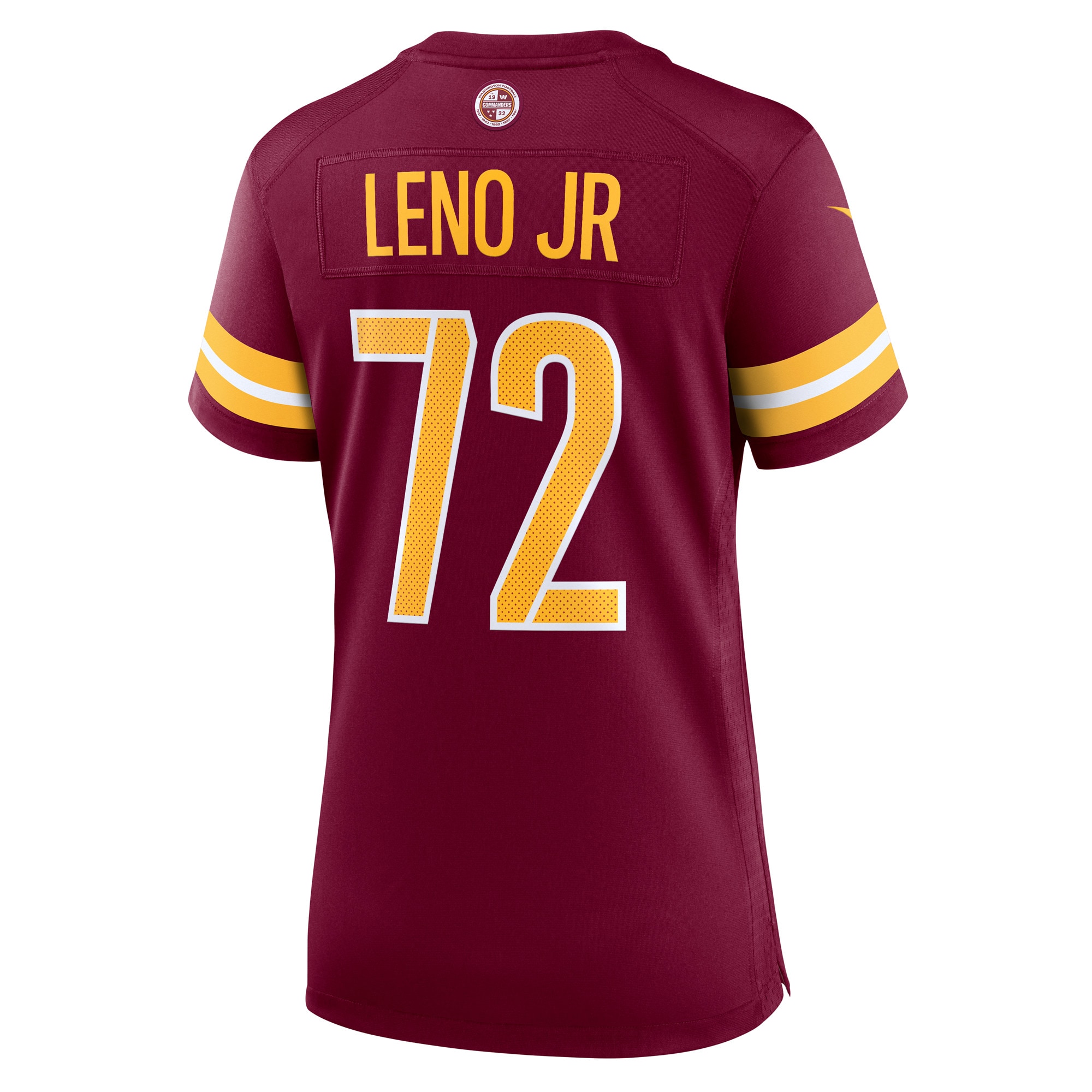 Washington Commanders Charles Leno Jr. Burgundy Home Game Player NFL Jersey Women's