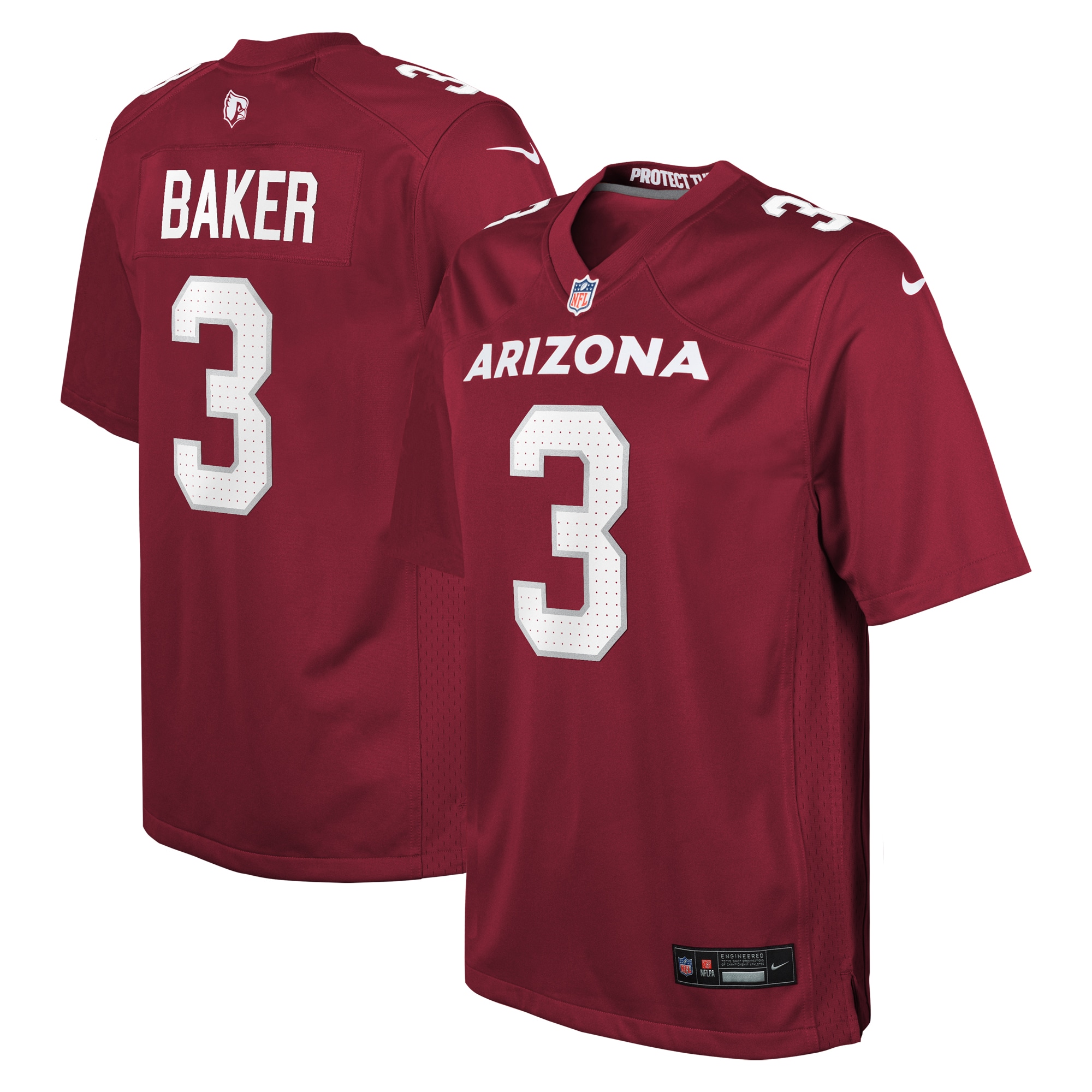 Arizona Cardinals Budda Baker Cardinal Game NFL Jersey Youth