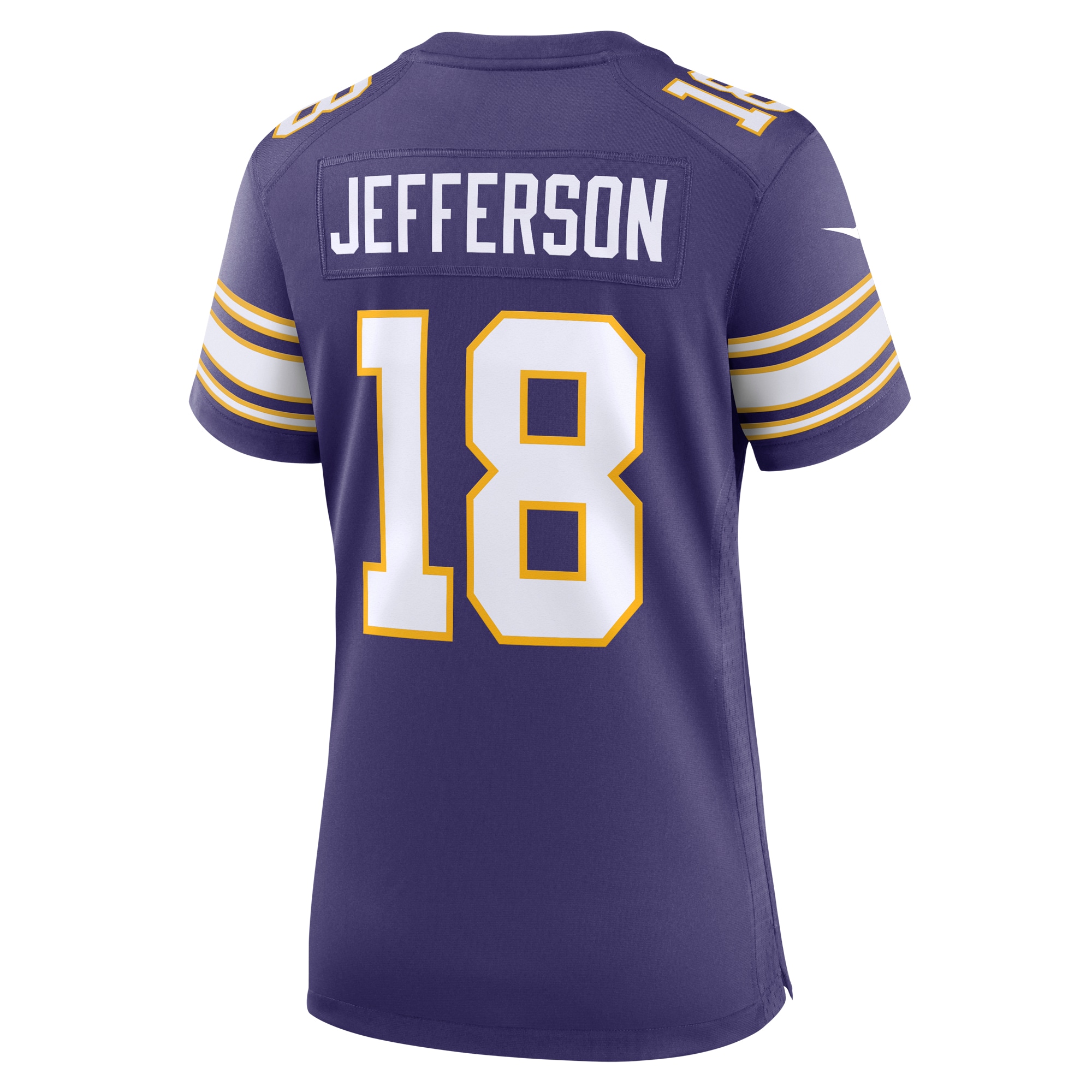 Minnesota Vikings Justin Jefferson Purple Player NFL Jersey Women's