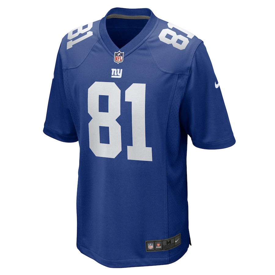 Miles Boykin 81 New York Giants Team Game Royal NFL Jersey Men's