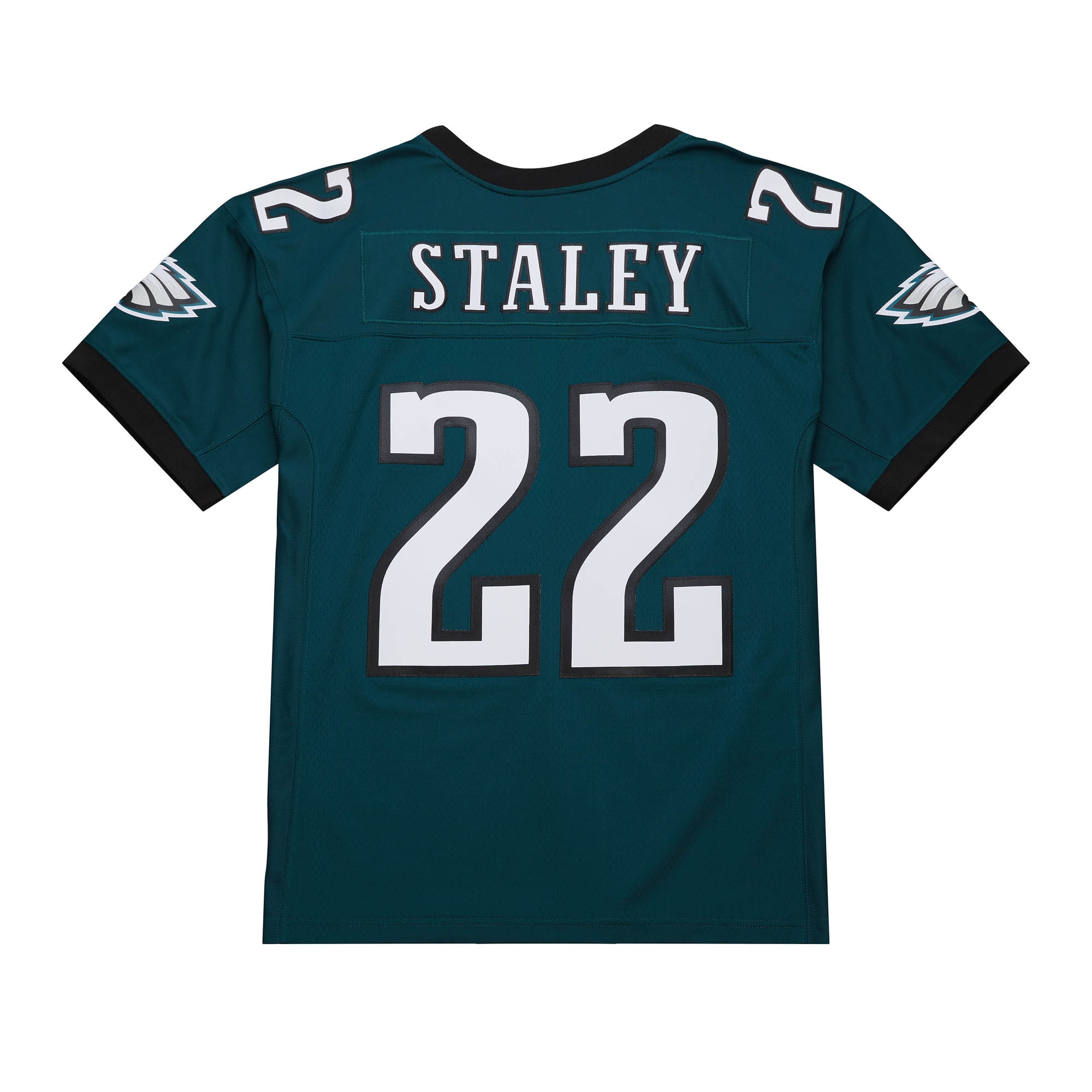 Philadelphia Eagles Duce Staley Mitchell Ness Midnight Green 2002 Legacy NFL Jersey Men's