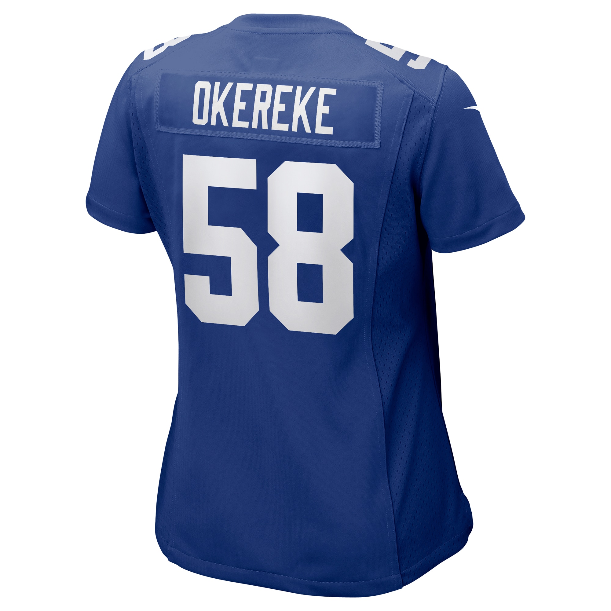 New York Giants Bobby Okereke Royal Game Player NFL Jersey Women's