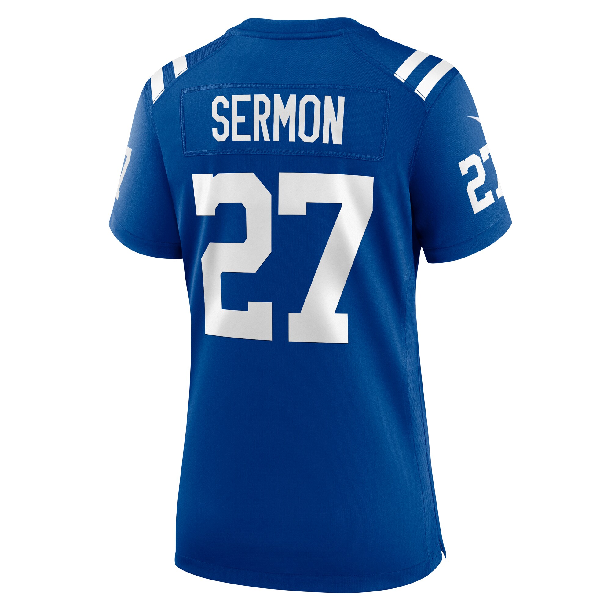Indianapolis Colts Trey Sermon Royal Team Game NFL Jersey Women's