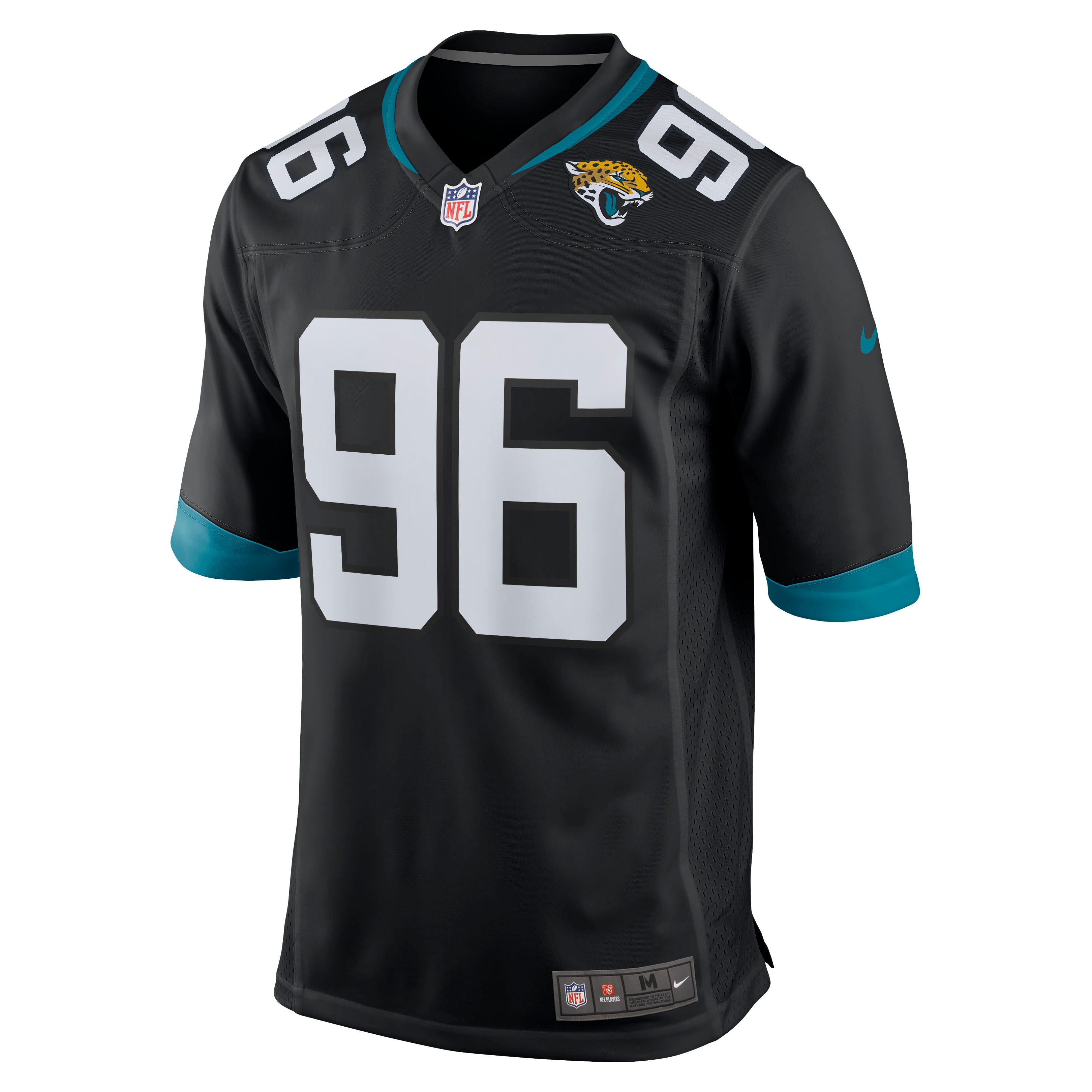 Jacksonville Jaguars Adam Gotsis Black Game NFL Jersey Men's