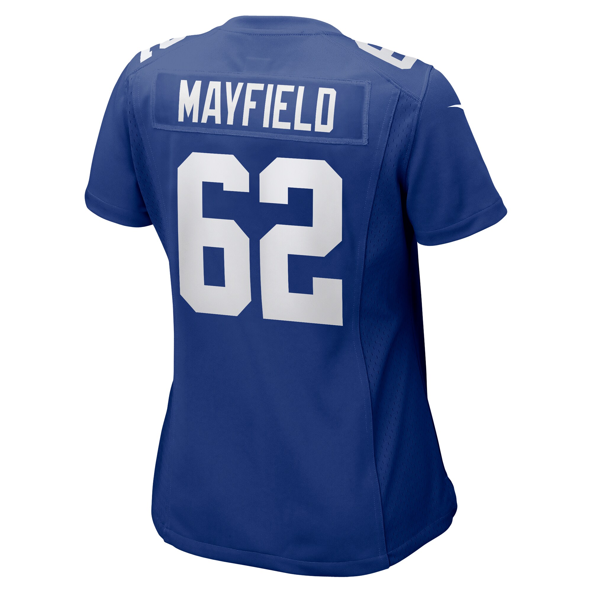 New York Giants Jalen Mayfield Royal Game NFL Jersey Women's