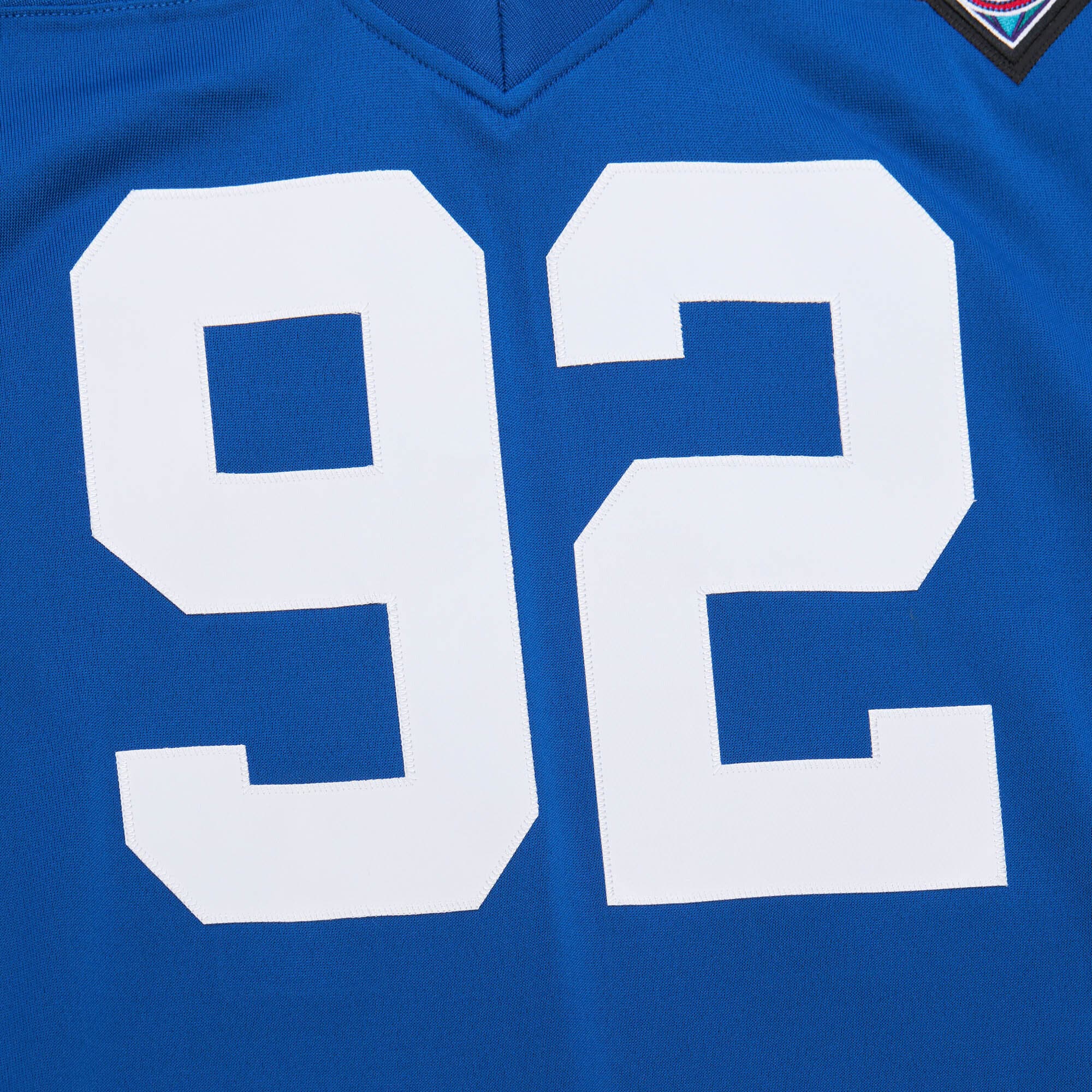 New York Giants 1994 Michael Strahan Mitchell Ness Royal Throwback Retired Player NFL Jersey Men's