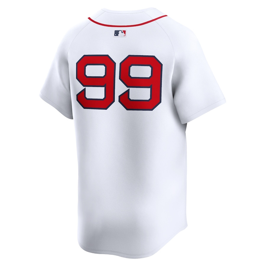 Alex Verdugo 99 Boston Red Sox Nike Home Limited Player White MLB Jersey Men's