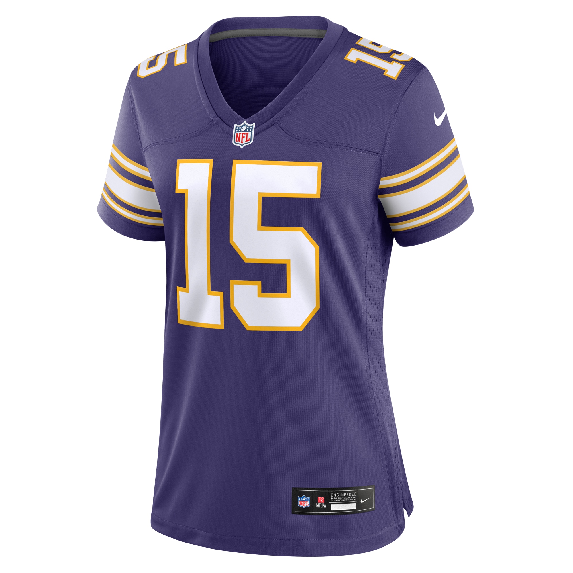 Minnesota Vikings Joshua Dobbs Purple Alternate Game NFL Jersey Women's