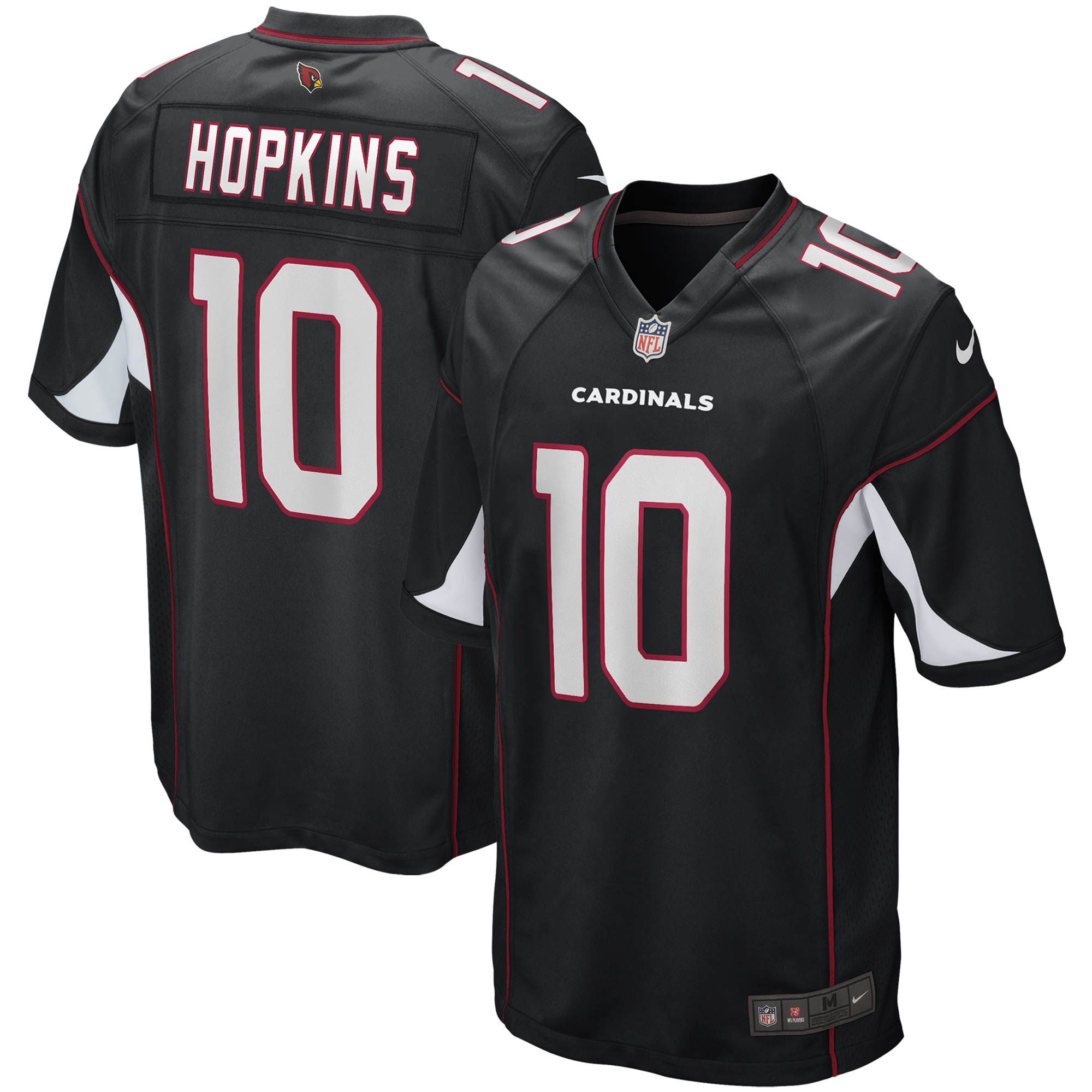 Arizona Cardinals DeAndre Hopkins Black Game NFL Jersey Men's