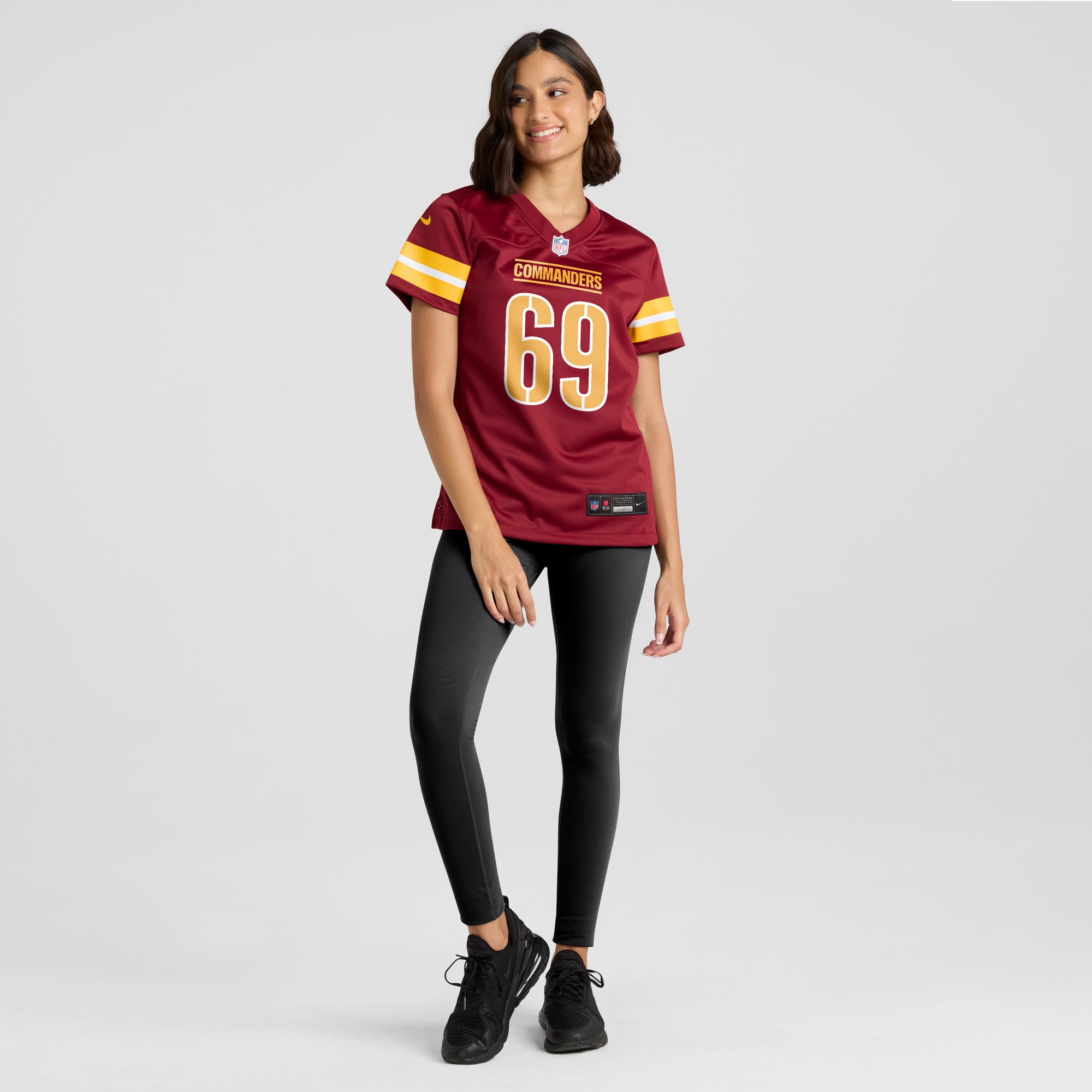 Washington Commanders Tyler Ott Burgundy Game NFL Jersey Women's