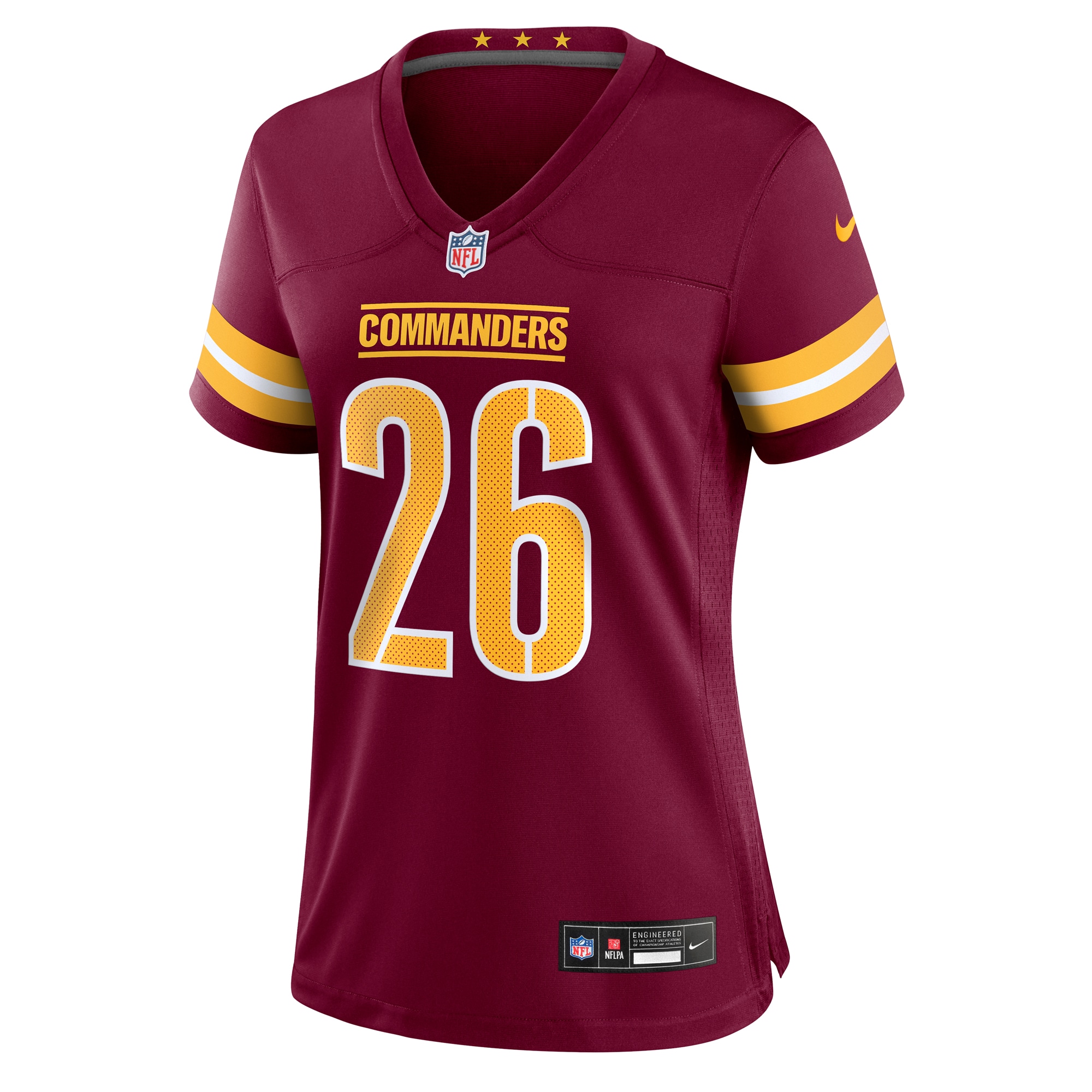 Washington Commanders Jeremy McNichols Burgundy Game NFL Jersey Women's