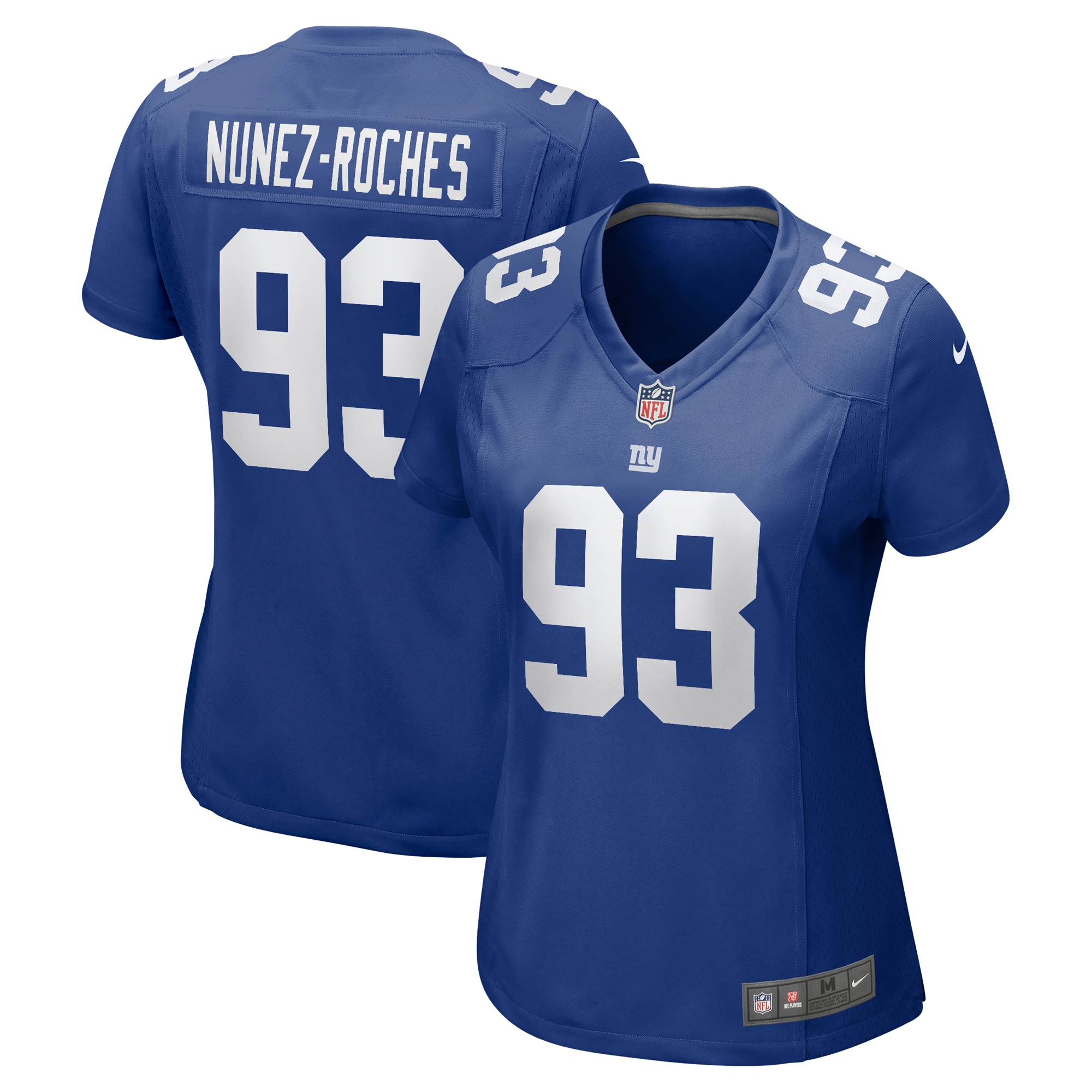 New York Giants Rakeem Nunez-Roches Royal Game Player NFL Jersey Women's