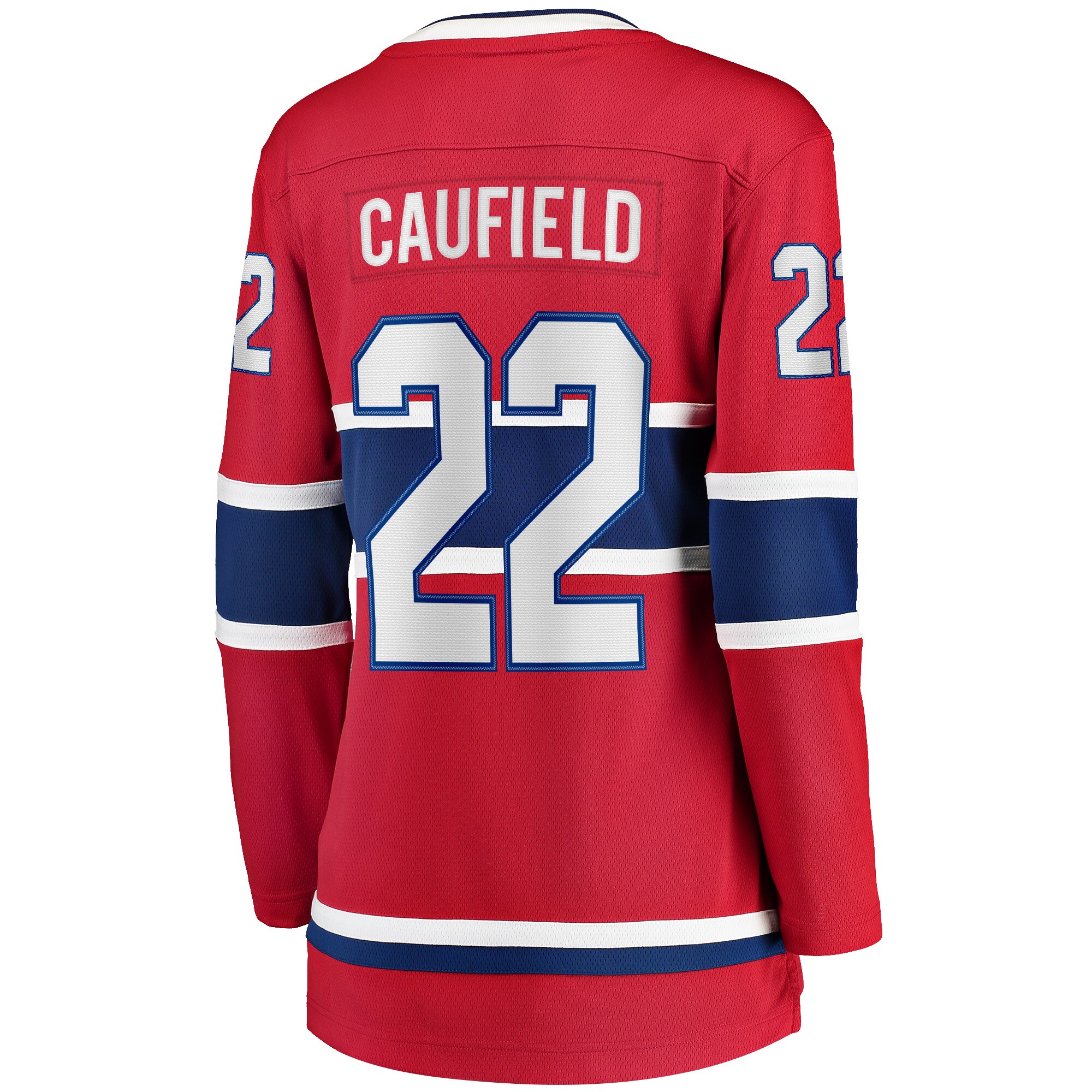 Montreal Canadiens Cole Caufield Red Home Breakaway NHL Jersey Women's