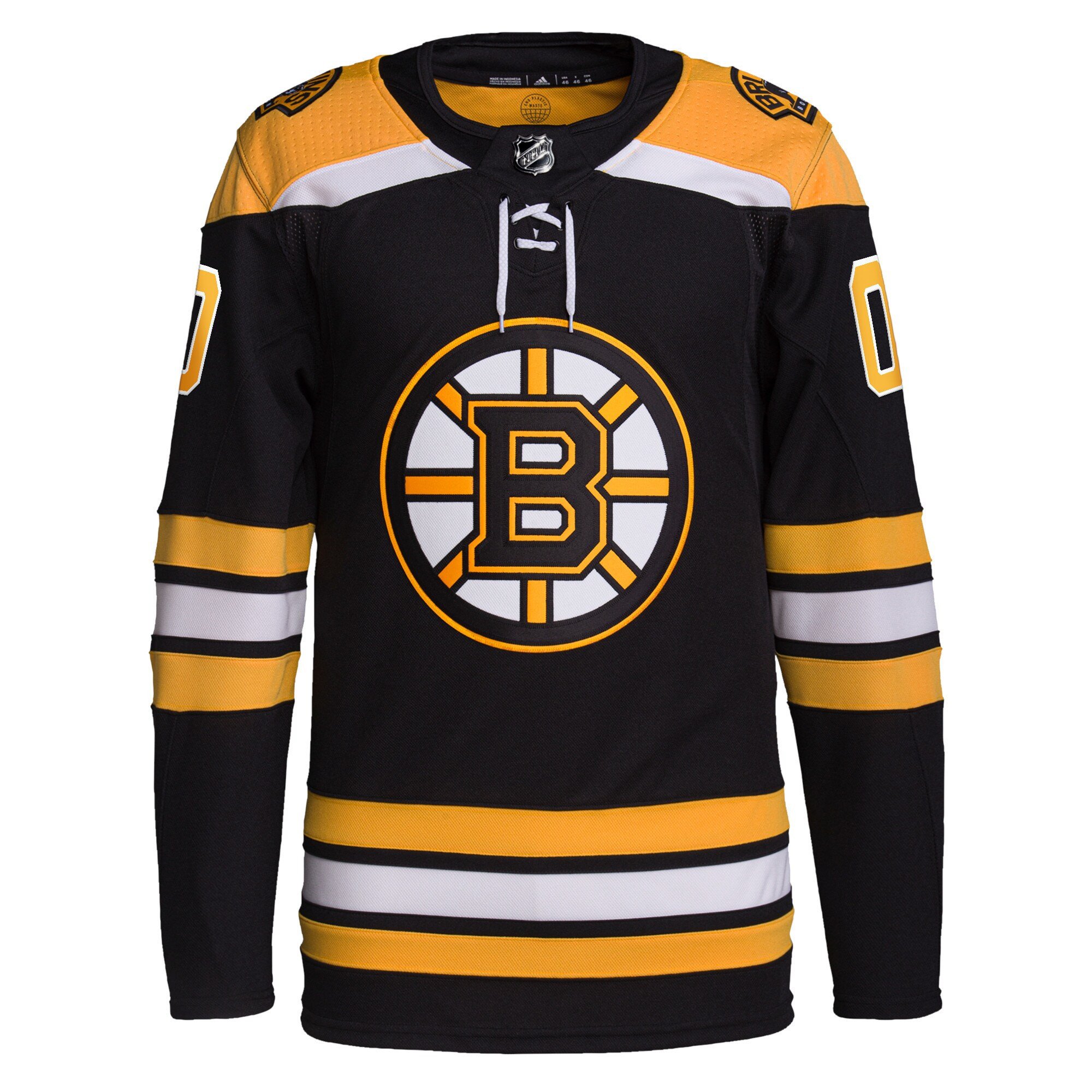 Boston Bruins Home Primegreen Custom Black NHL Jersey Men's