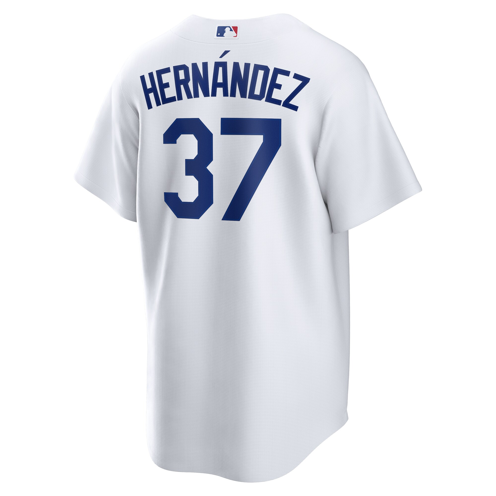 Los Angeles Dodgers Teoscar Hernandez White Home MLB Jersey Men's