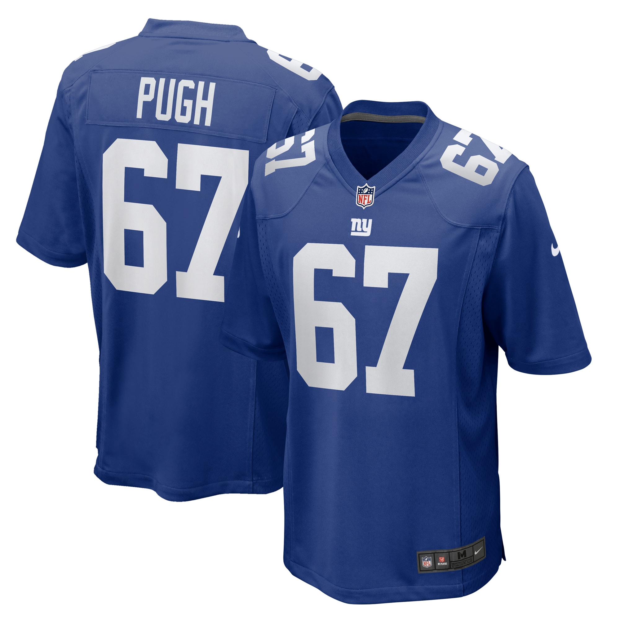 Justin Pugh New York Giants Nike  Game Jersey -  Royal