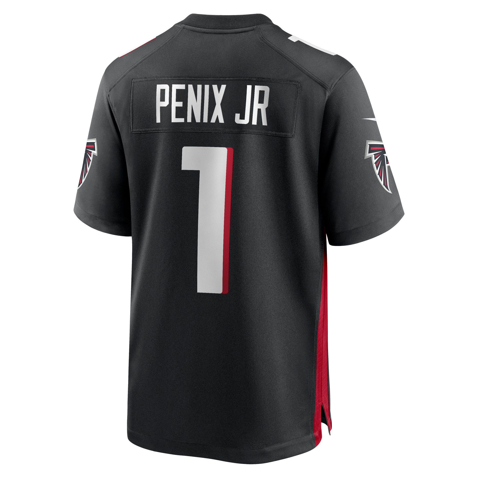 Michael Penix Jr. Atlanta Falcons 2024 Draft First Round Pick Player Game Black NFL Jersey Men's