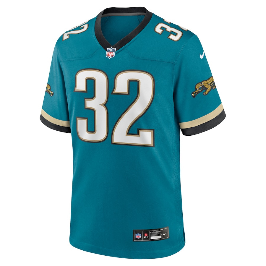Maurice Jones-Drew 32 Jacksonville Jaguars Prowler Throwback Player Game Teal NFL Jersey Men's