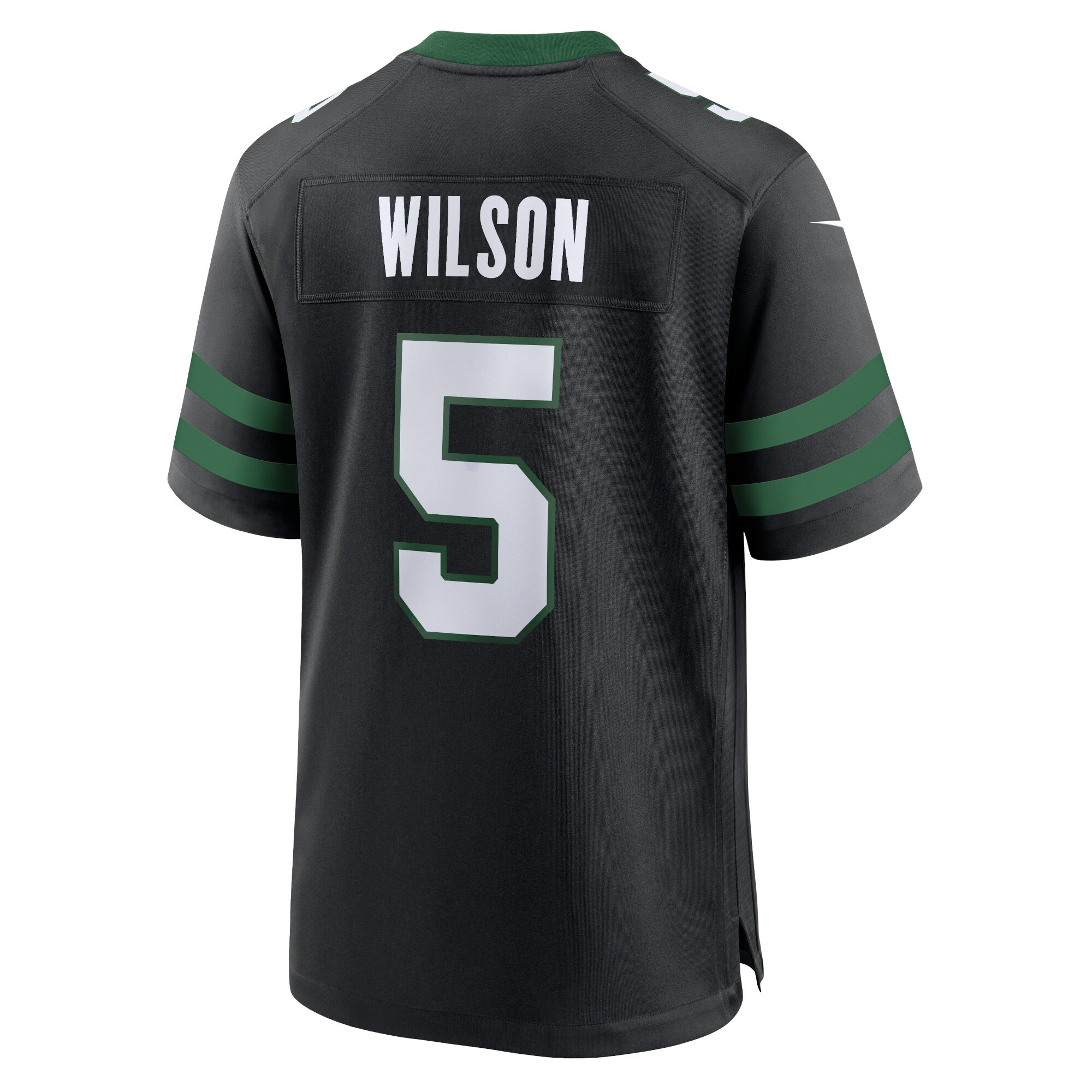 New York Jets Garrett Wilson Legacy Black Alternate Game NFL Jersey Men's