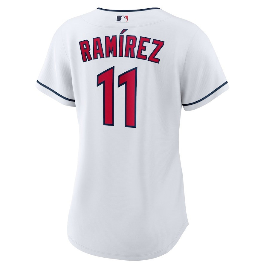 Jose Ramirez 11 Cleveland Guardians Home Player White MLB Jersey Women's