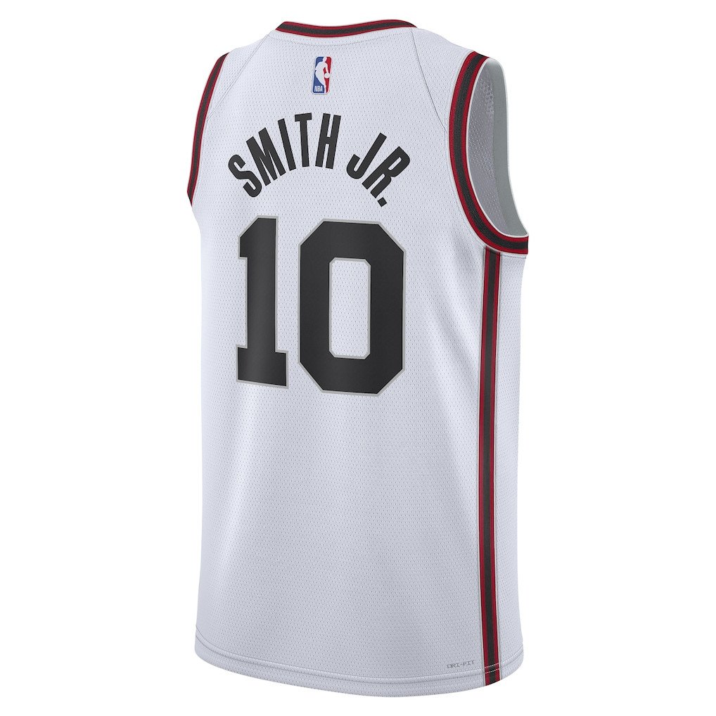 Jabari Smith Jr. 10 Houston Rockets Unisex 2024/25 Swingman Player City Editio White NBA Jersey Unisex