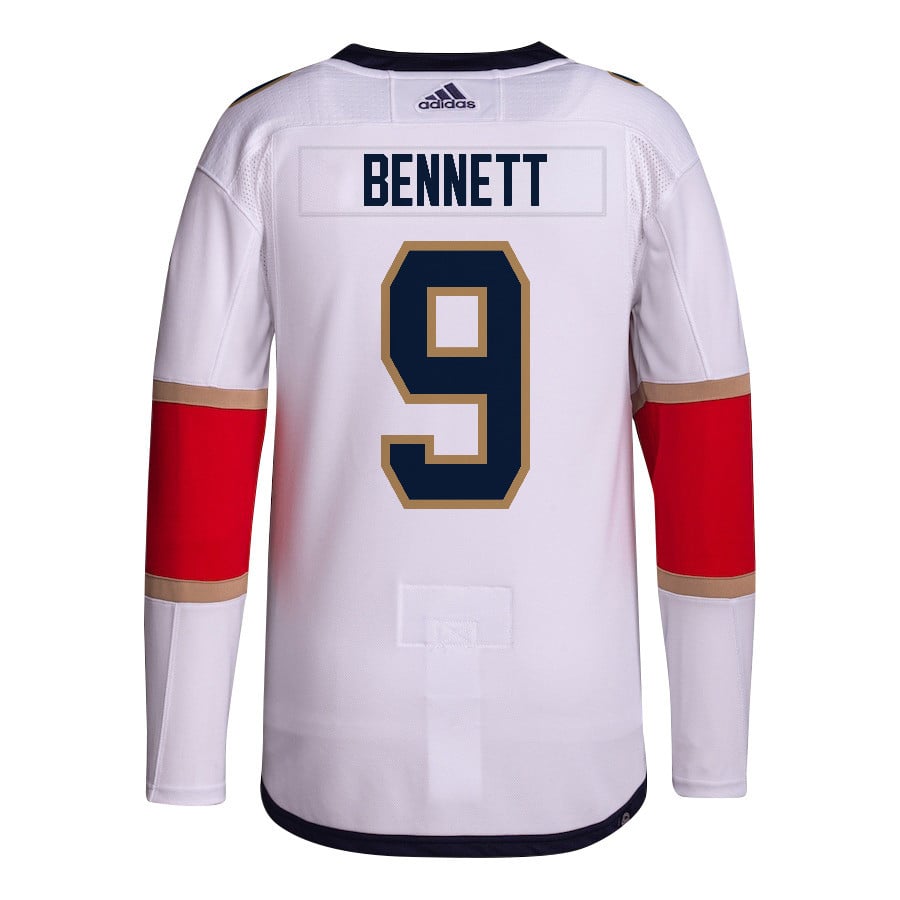 Sam Bennett 9 Florida Panthers 2024 STANLEY CUP Final Away Breakaway White NHL Jersey Men's