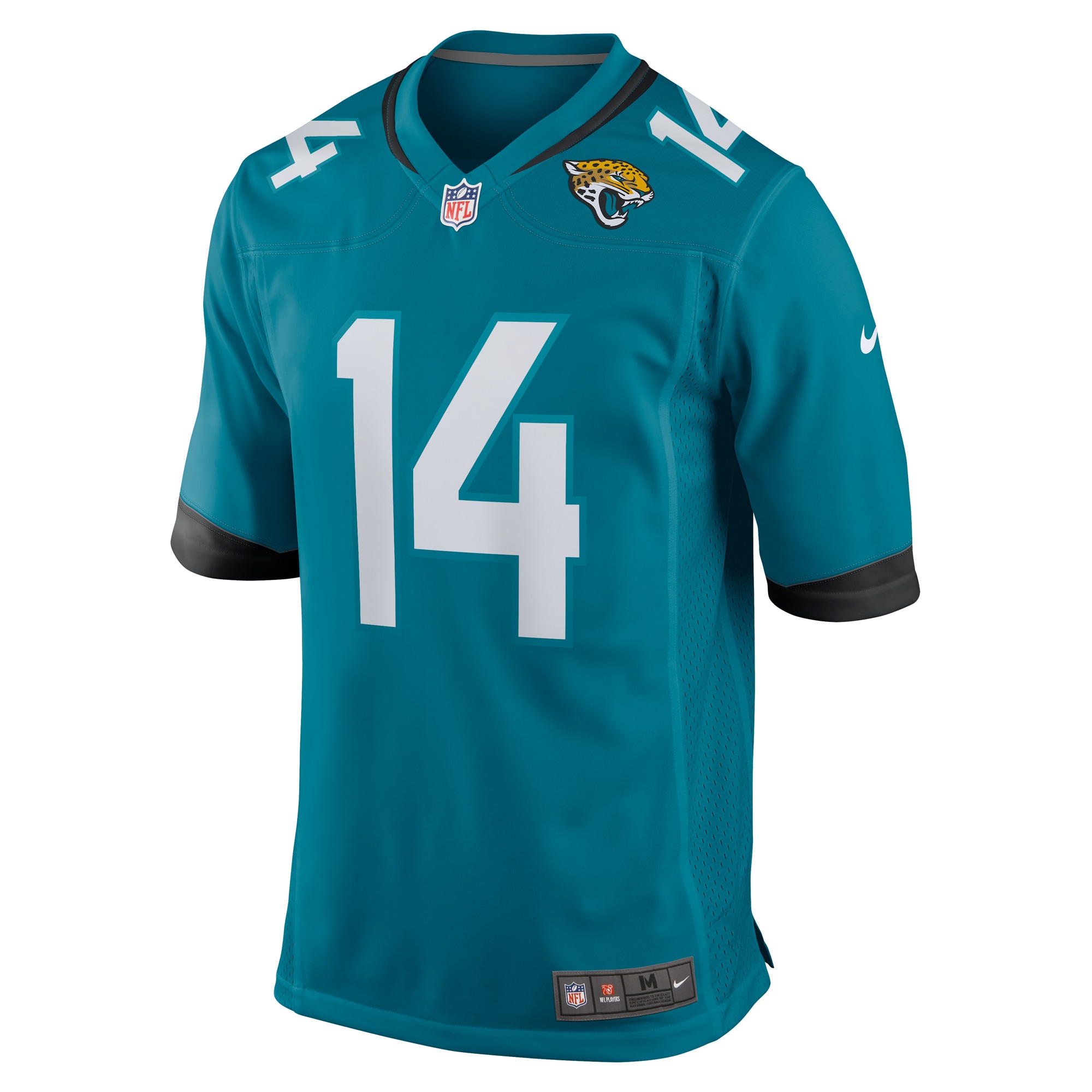 Jacksonville Jaguars Elijah Cooks Teal Team Game NFL Jersey Men's