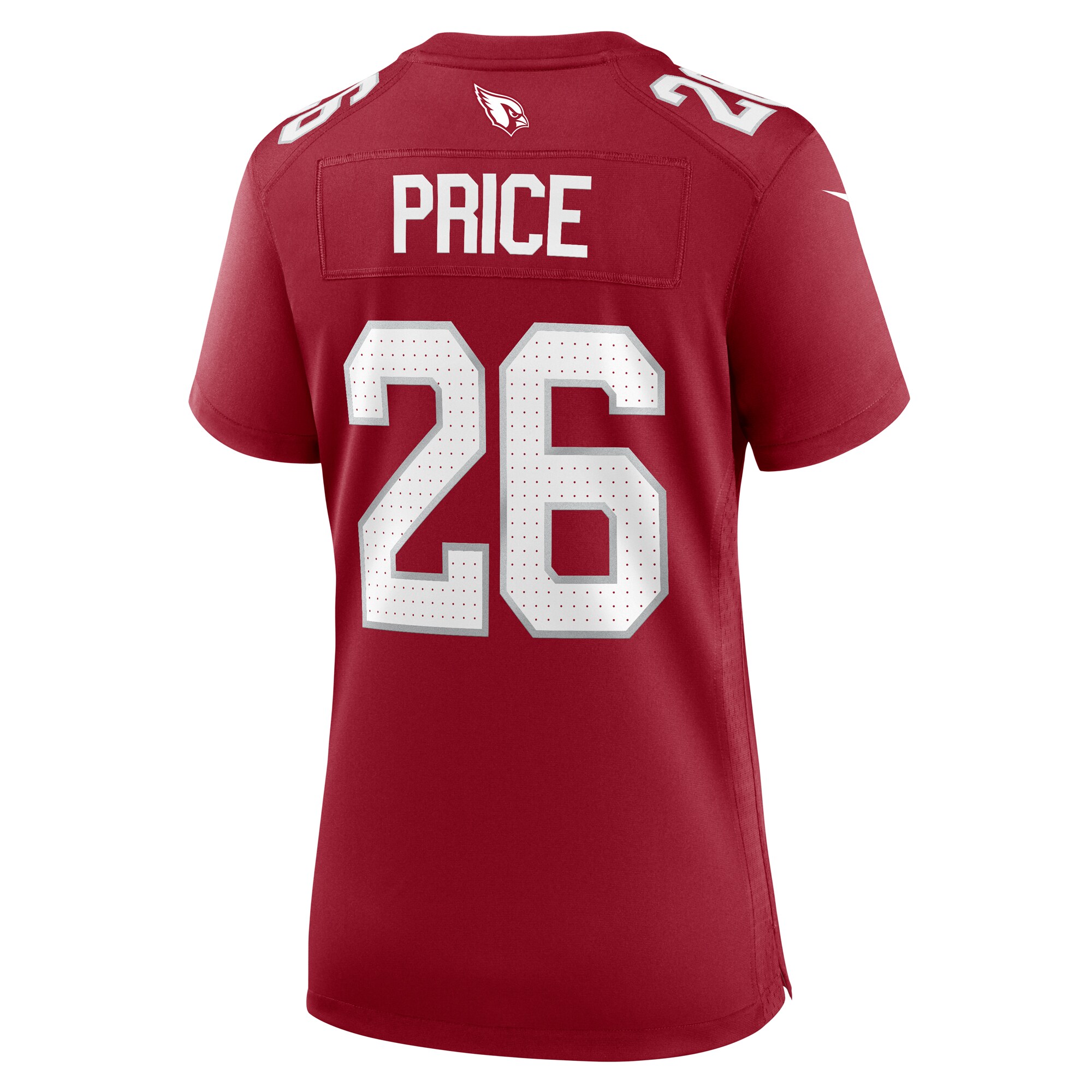 Arizona Cardinals Bobby Price Cardinal Team Game NFL Jersey Women's
