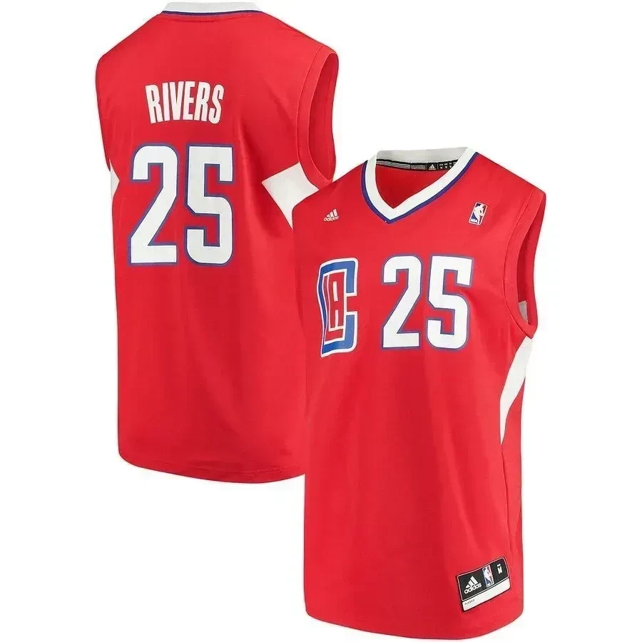 Austin Rivers Los Angeles Clippers Road Red NBA Jersey Men's