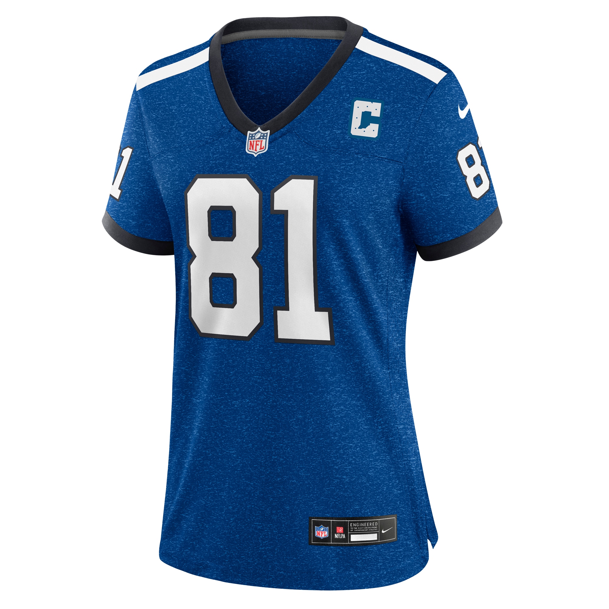 Indianapolis Colts Mo Alie Cox Royal Indiana Nights Alternate Game NFL Jersey Women's