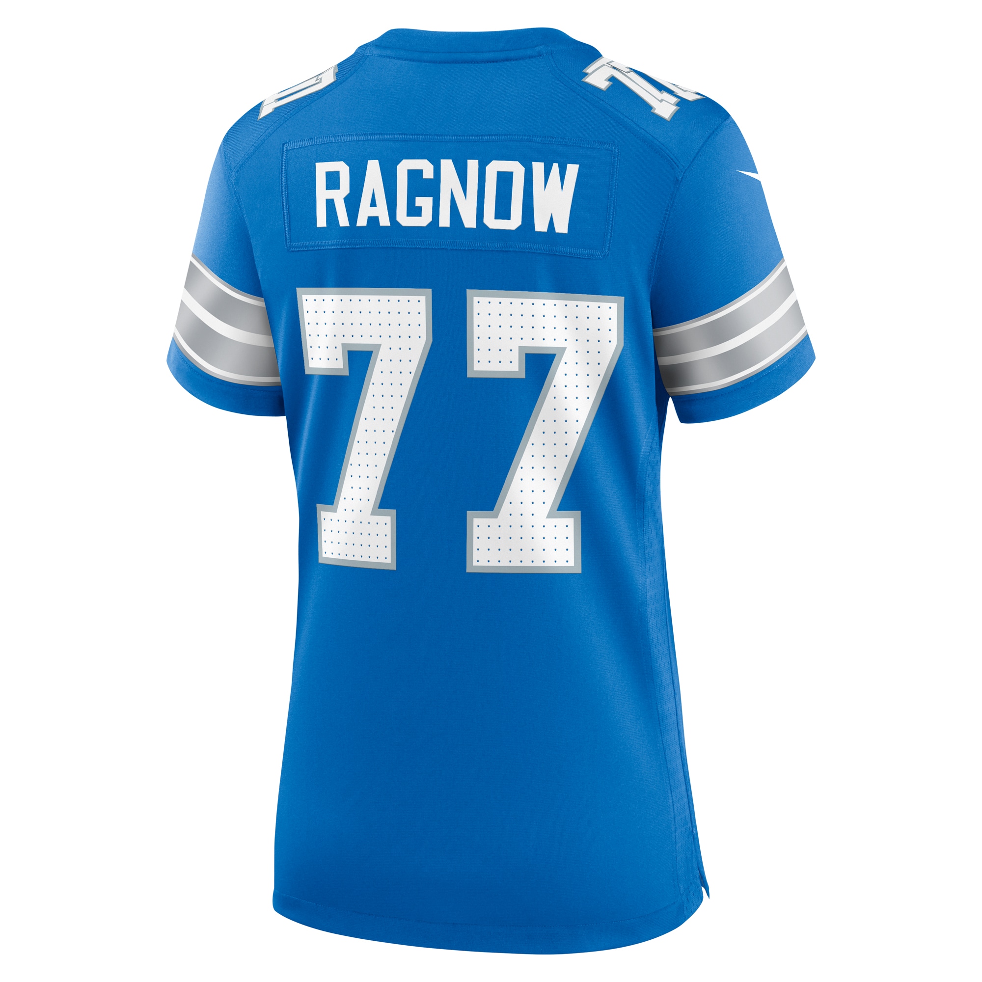 Detroit Lions Frank Ragnow Blue Team Game NFL Jersey Women's