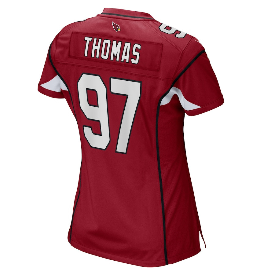 Cameron Thomas 97 Arizona Cardinals Game Cardinal NFL Jersey Women's