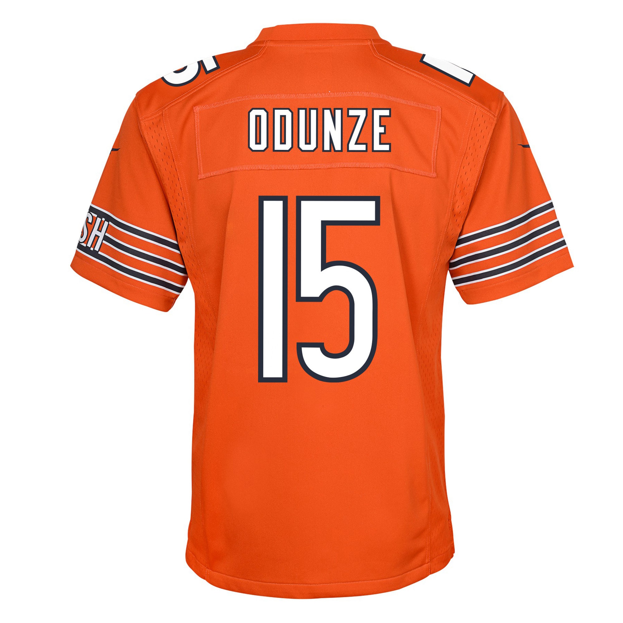 Chicago Bears Rome Odunze Orange Alternate Game NFL Jersey Youth