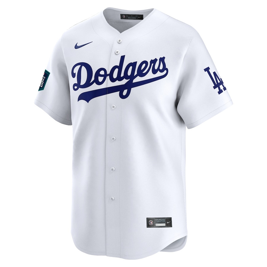 Los Angeles Dodgers 2024 World Tour Seoul Series Home Player White MLB Jersey Men's