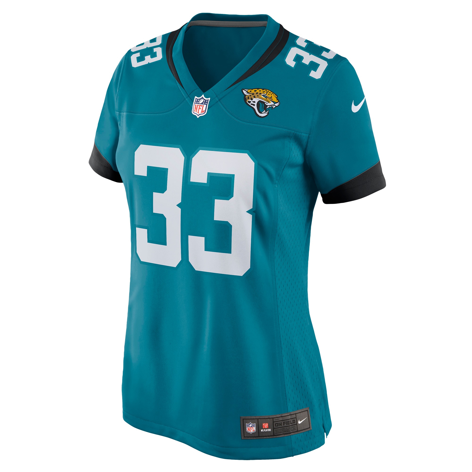 Jacksonville Jaguars Devin Lloyd Teal Player Game NFL Jersey Women's