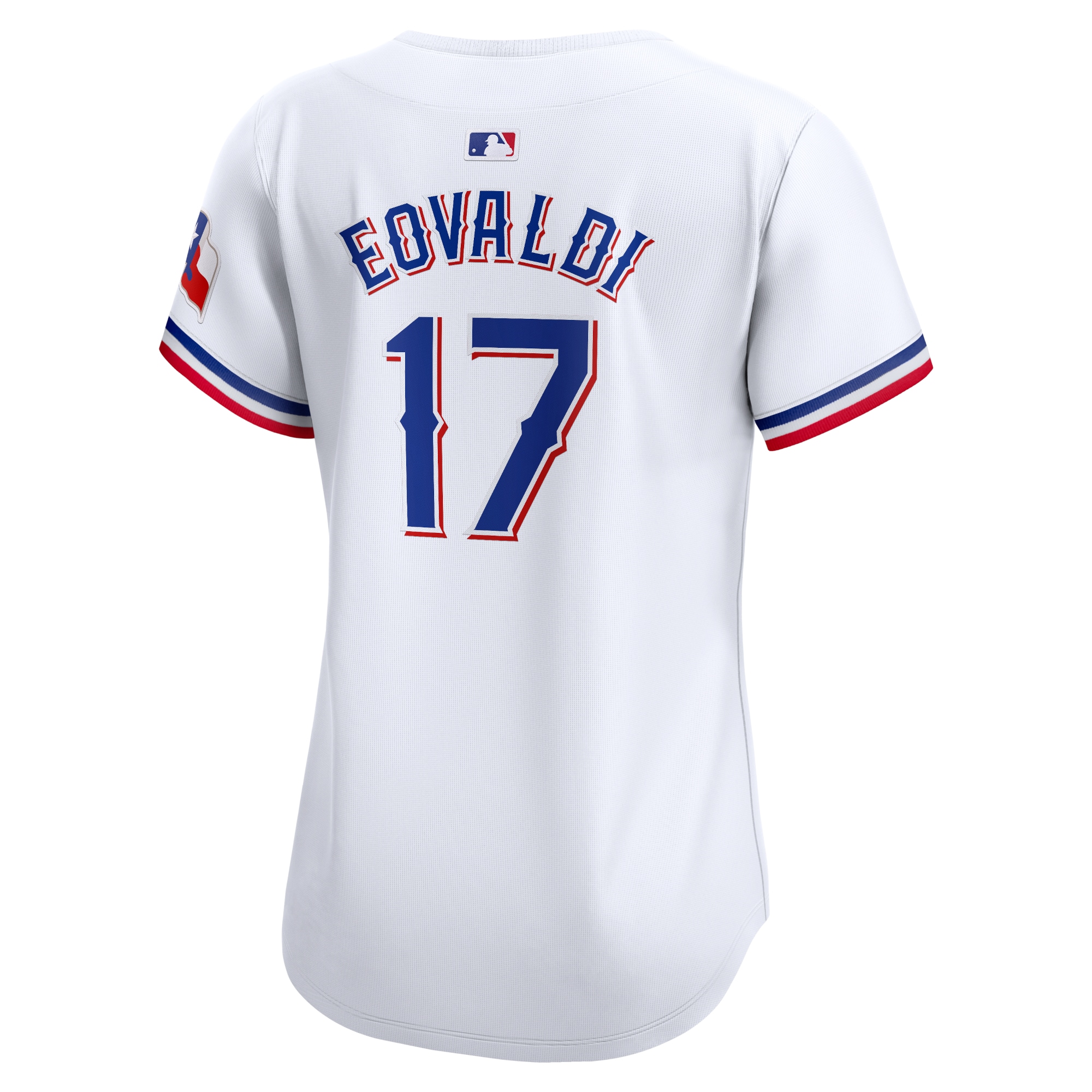 Texas Rangers Nathan Eovaldi White Home Limited Player MLB Jersey Women's