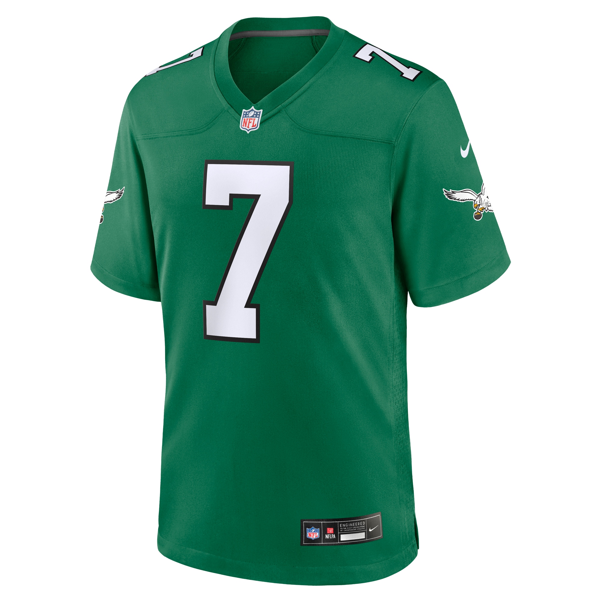 Philadelphia Eagles Ron Jaworski Kelly Green Alternate Game NFL Jersey Men's