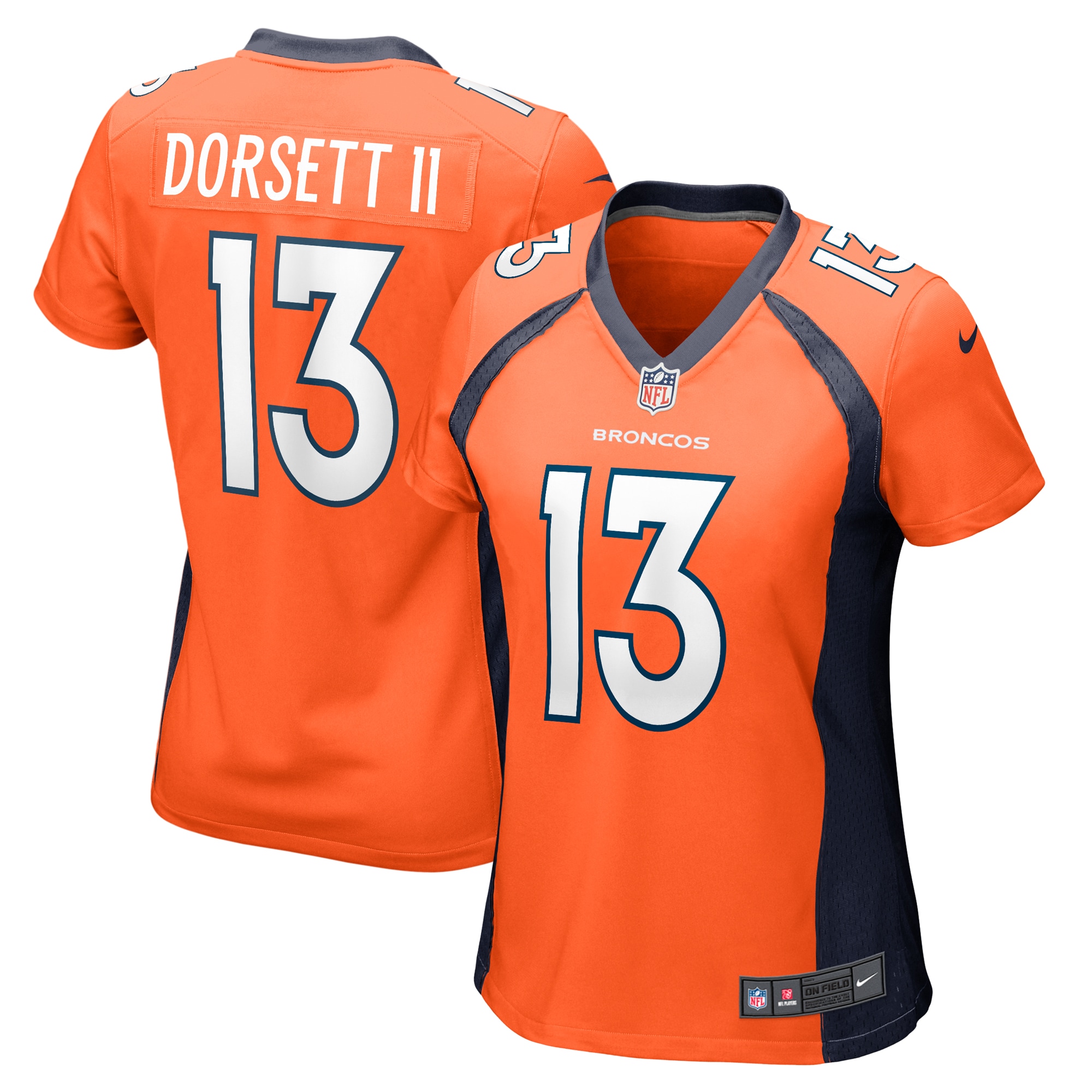 Phillip Dorsett II Denver Broncos Nike Women's Team Game Jersey -  Orange