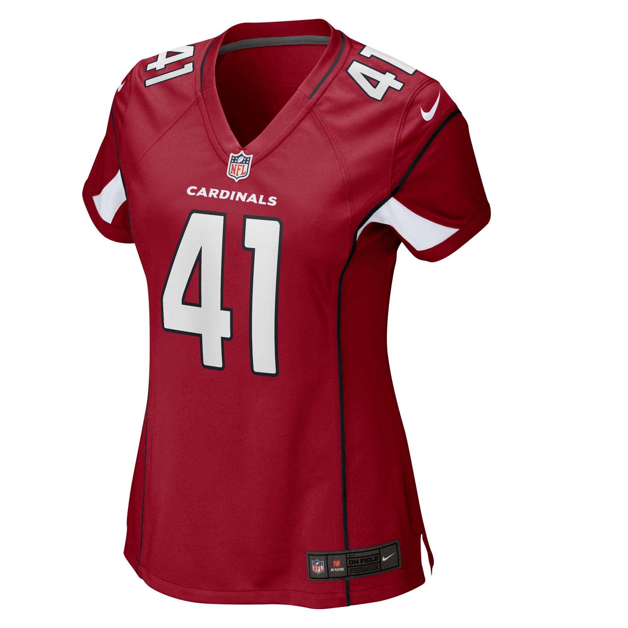 Arizona Cardinals Myjai Sanders Cardinal Game Player NFL Jersey Women's