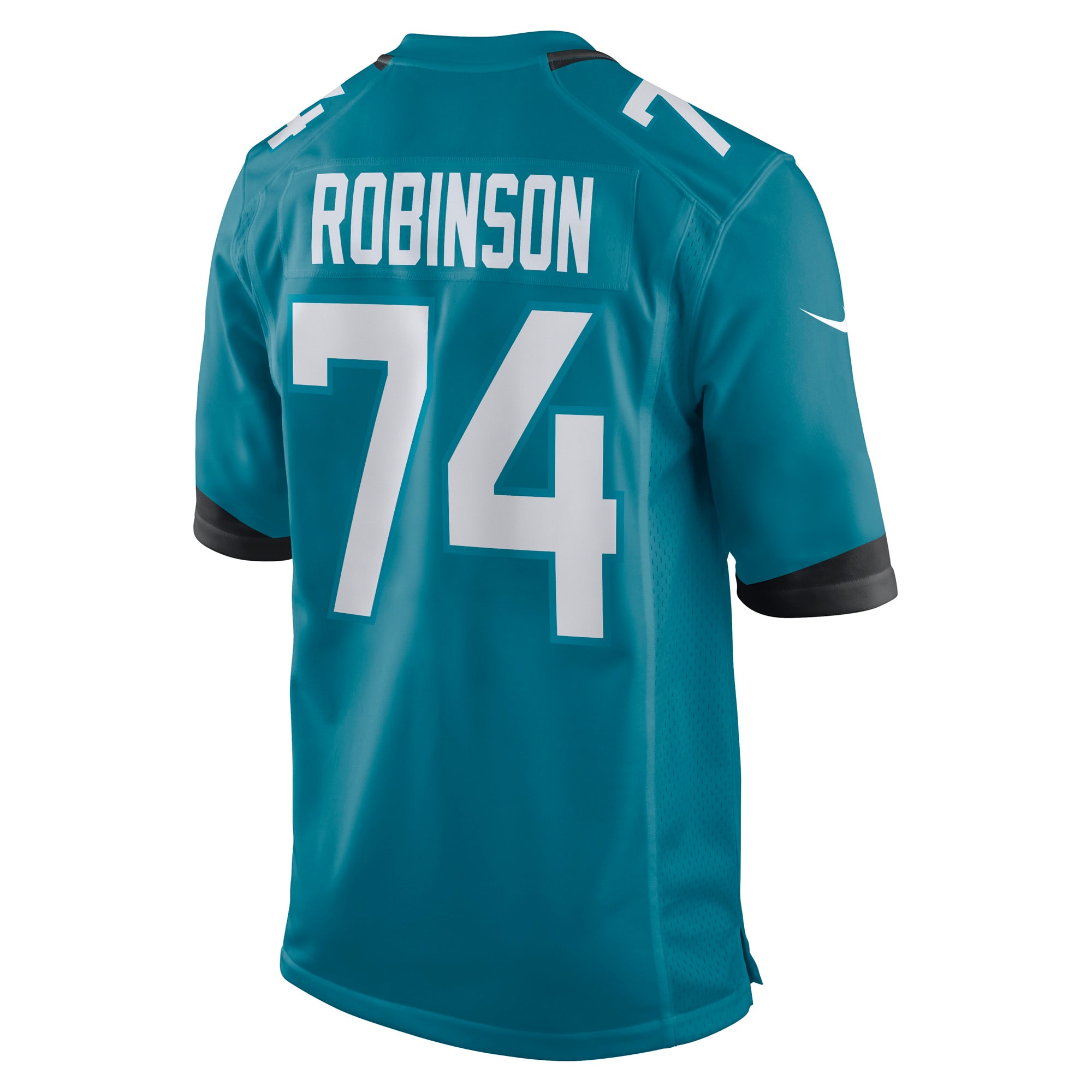 Jacksonville Jaguars Cam Robinson Teal Game NFL Jersey Men's